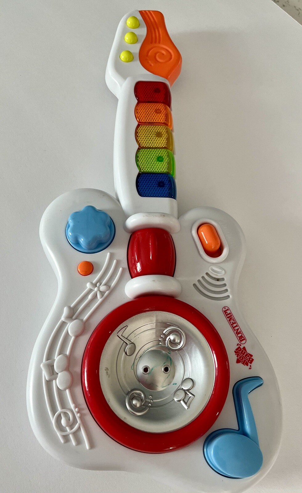 Bontempi Baby Rock Guitar – Plays Notes, Breaks, Pre-recorded Melodies Age 18+mo