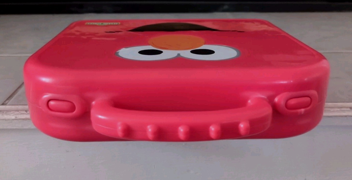 Sesame Street Elmo ABC Alphabet Learning Toy Carrying Case W/Letters-Complete