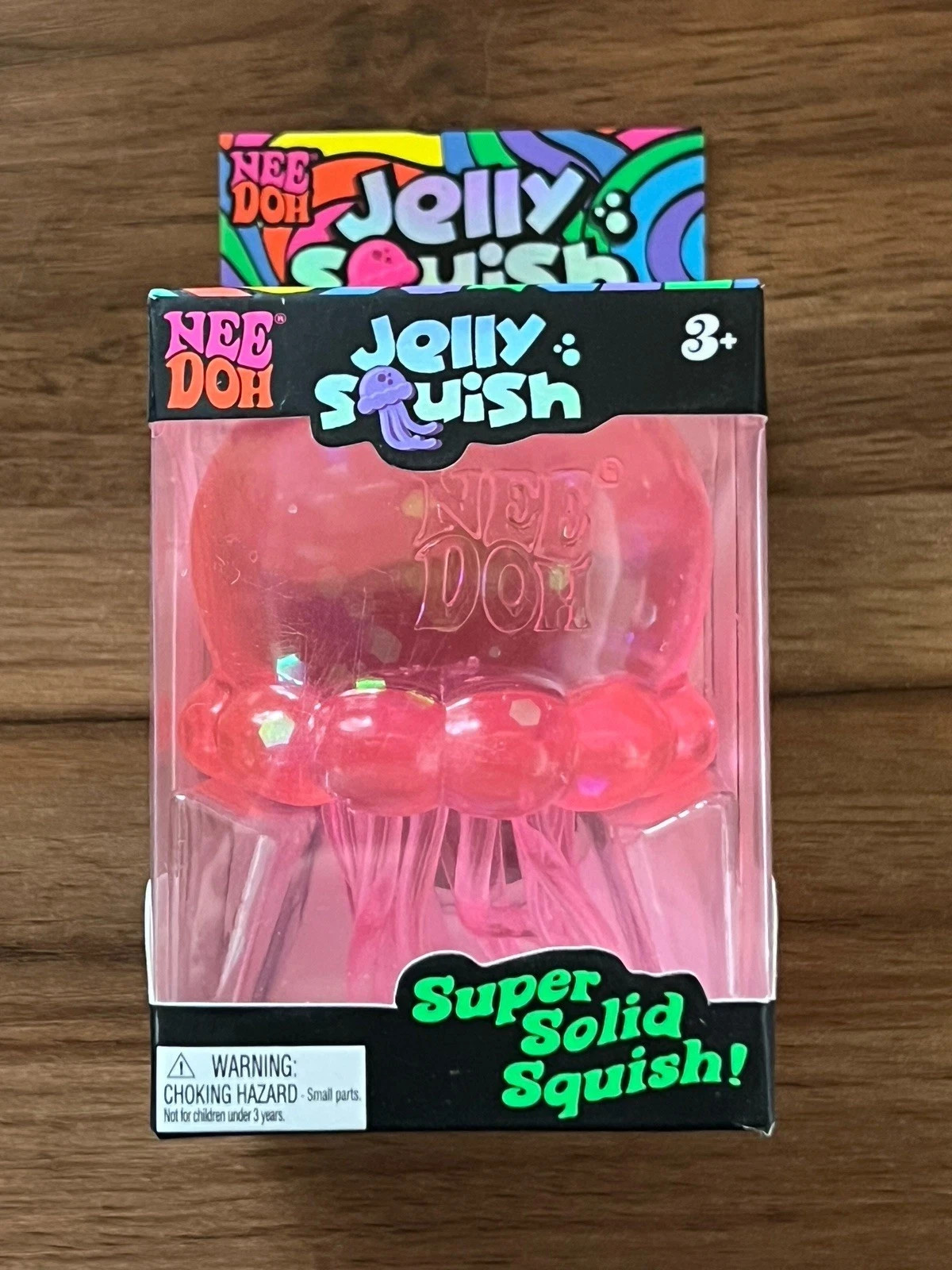 Authentic NeeDoh Jelly Squish Jellyfish Fidget Sensory Toy (random colors)