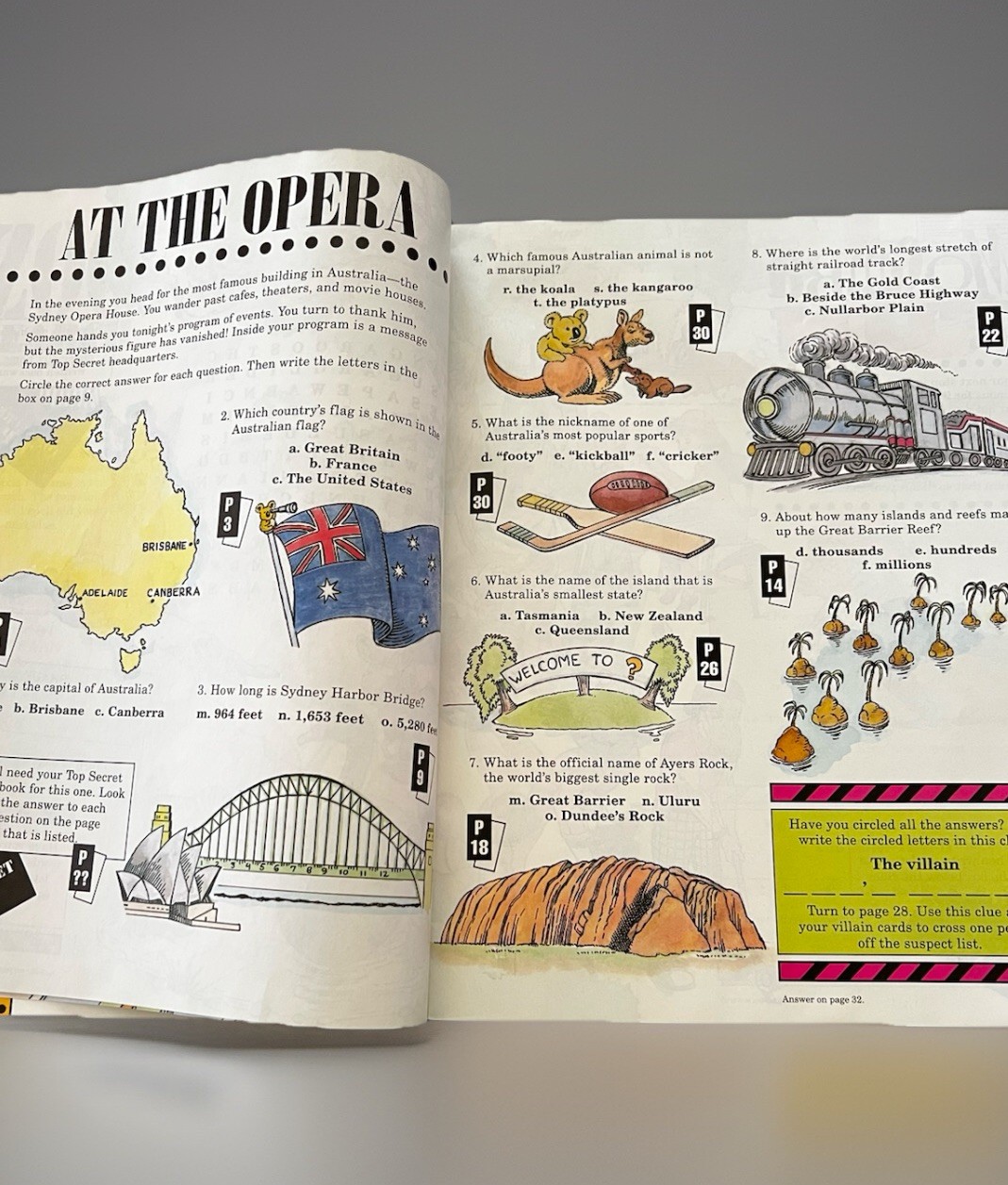 Highlights Top Secret Adventures Case #12455 The Dilemma Down Under – Australia