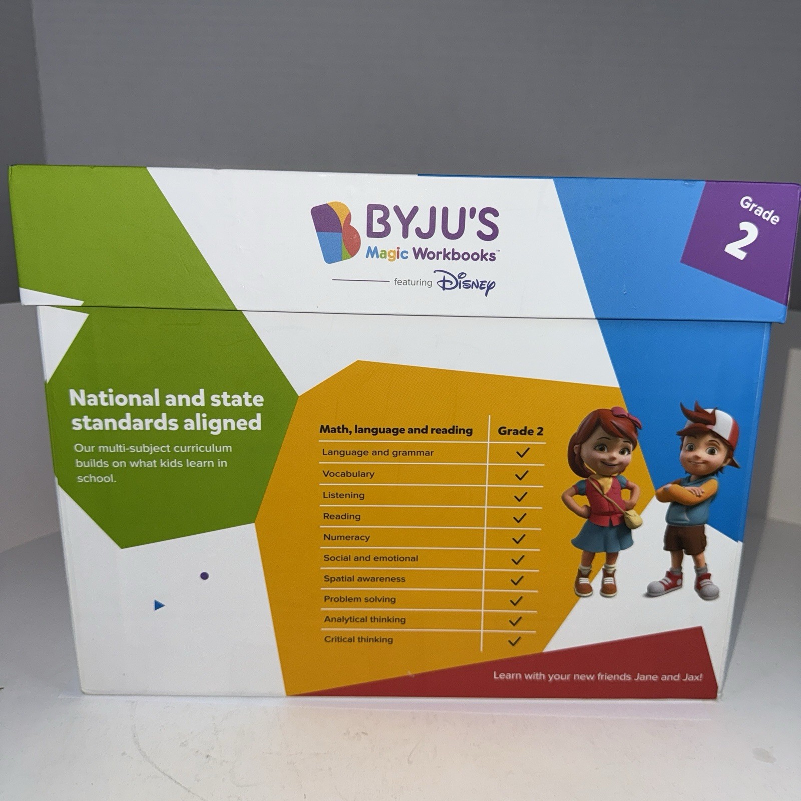 BYJU’s Magic Workbooks 2nd Grade Premium Edition Disney Pixar Homeschool