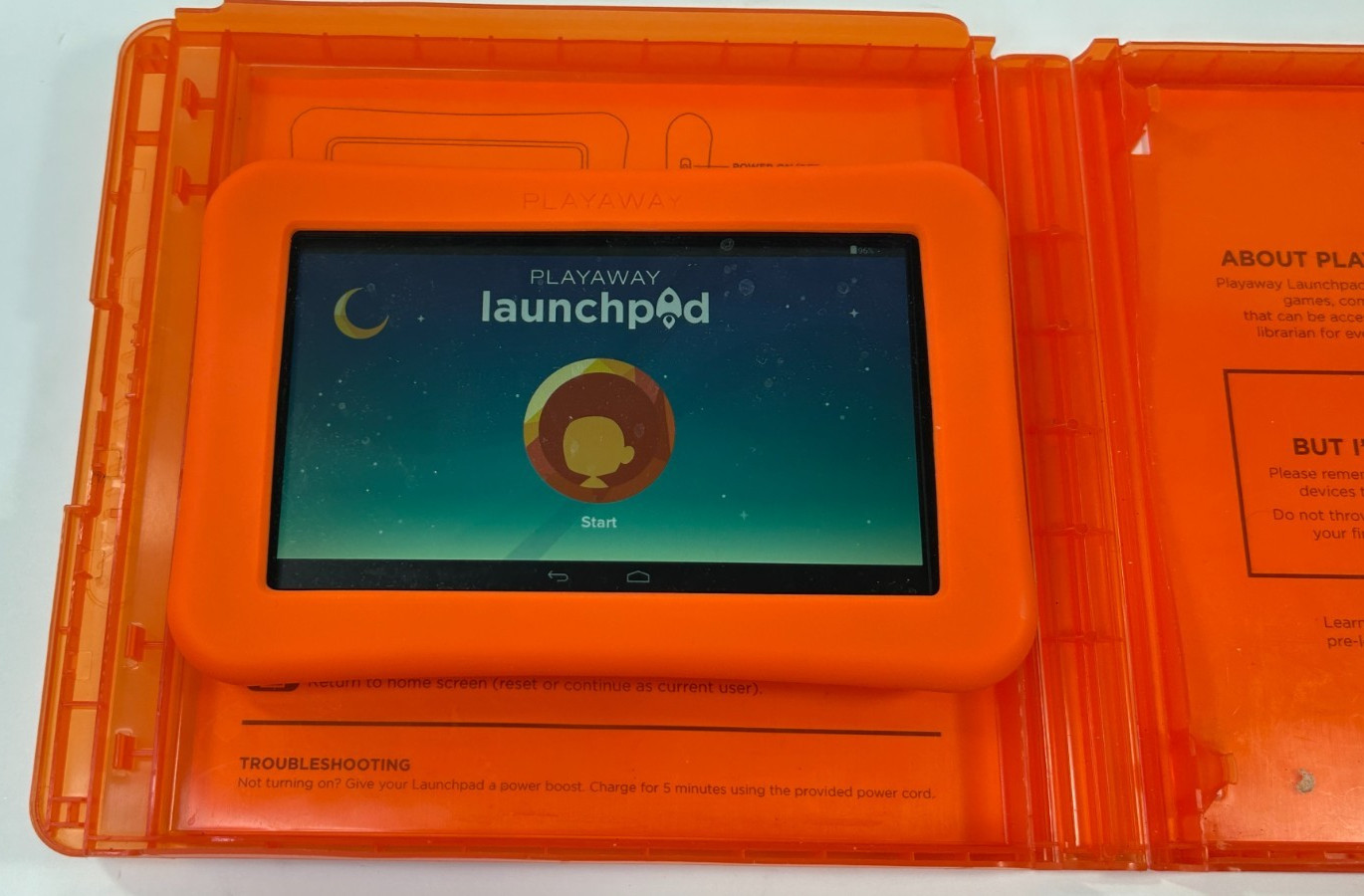 Playaway Launchpad Pre-Loaded Tablet – Go With the Story! Ages 5+