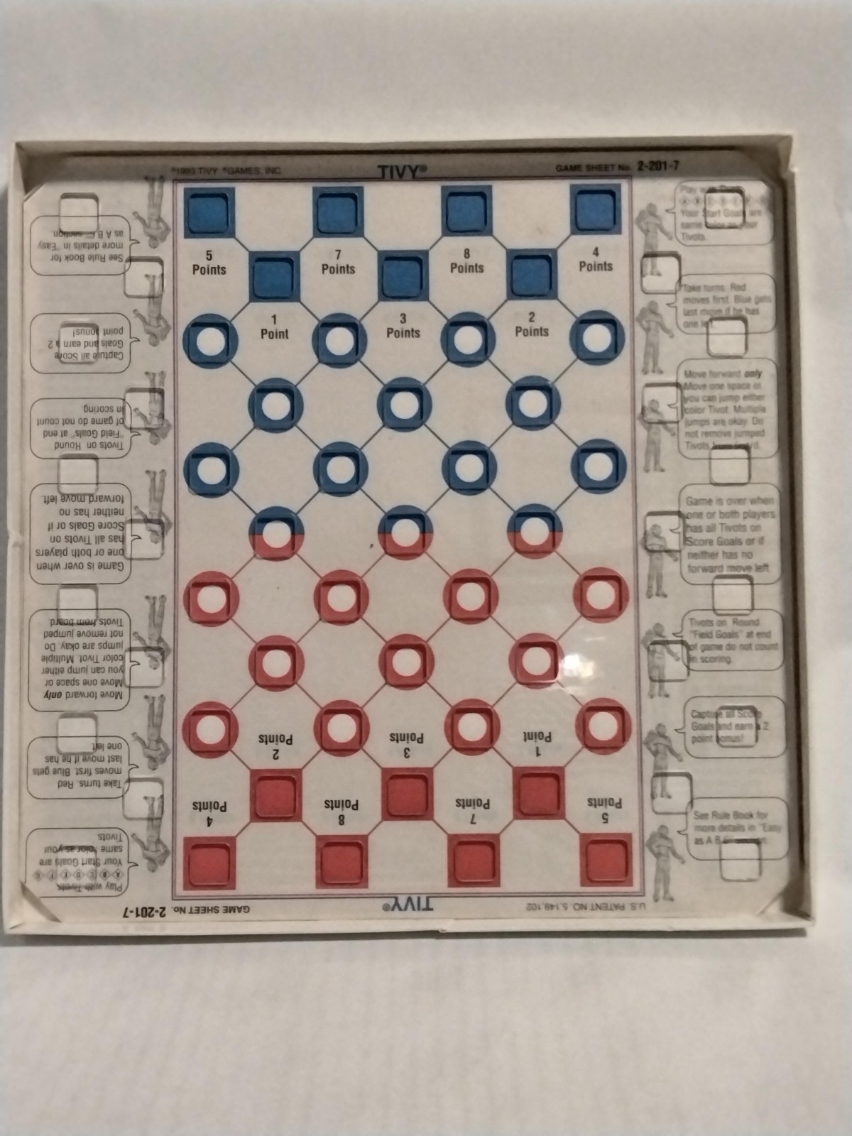 Tivy Game of Skill Fun & Easy Strategy Math Vintage 1993 Home Educators