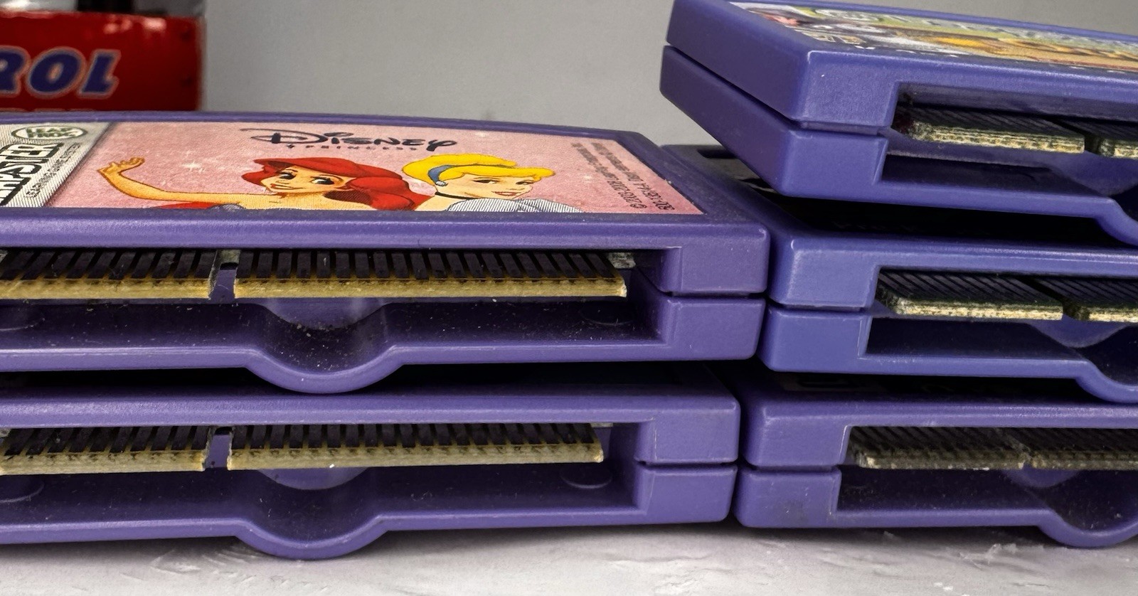 LeapFrog LEAPSTER LEARNING GAME LOT – 7 Cartridges – Dora Finding Nemo Tangled
