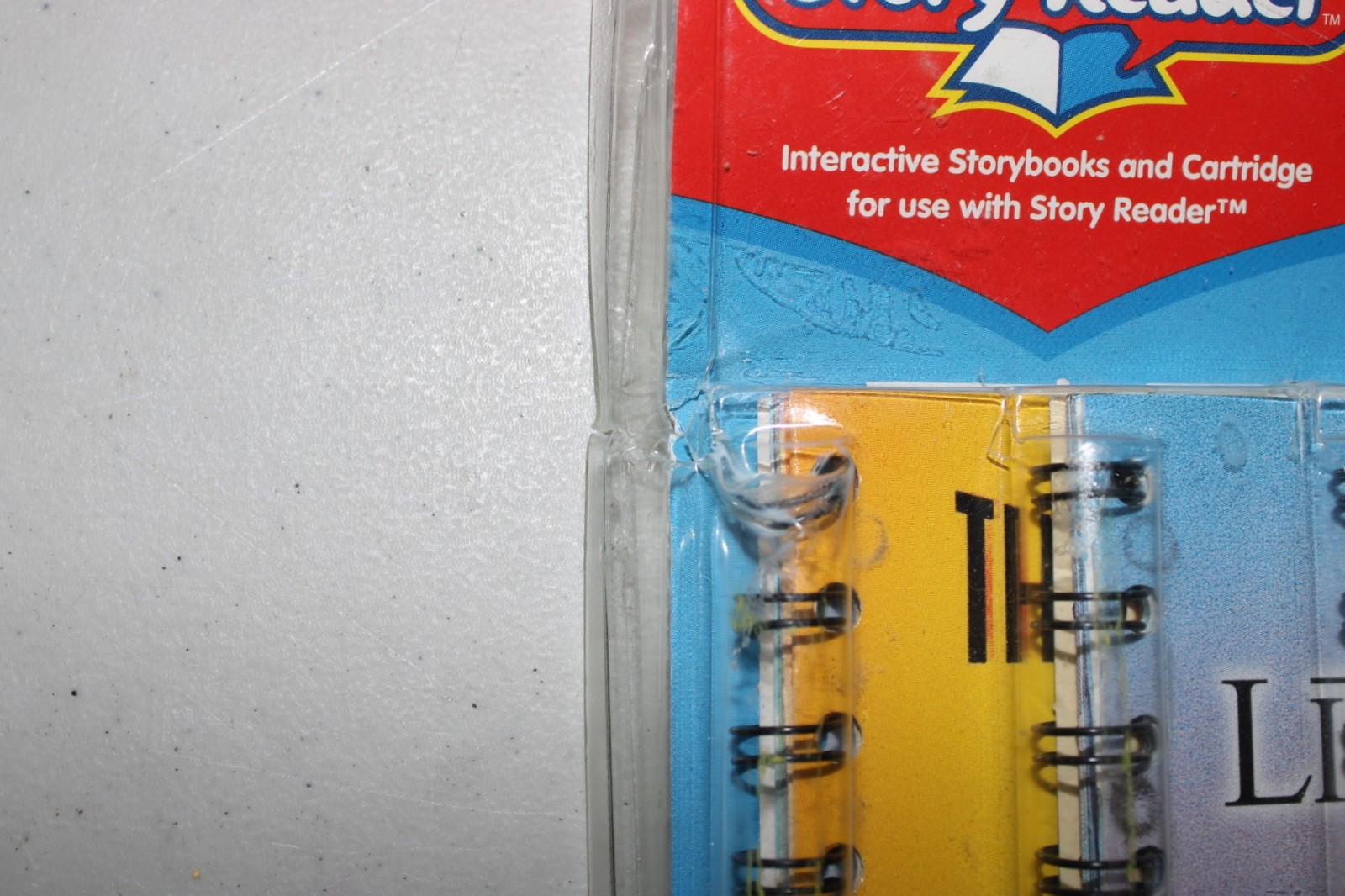NOS Story Reader Cartridge/Books Chicken Little Incredibles The Lion King *READ*