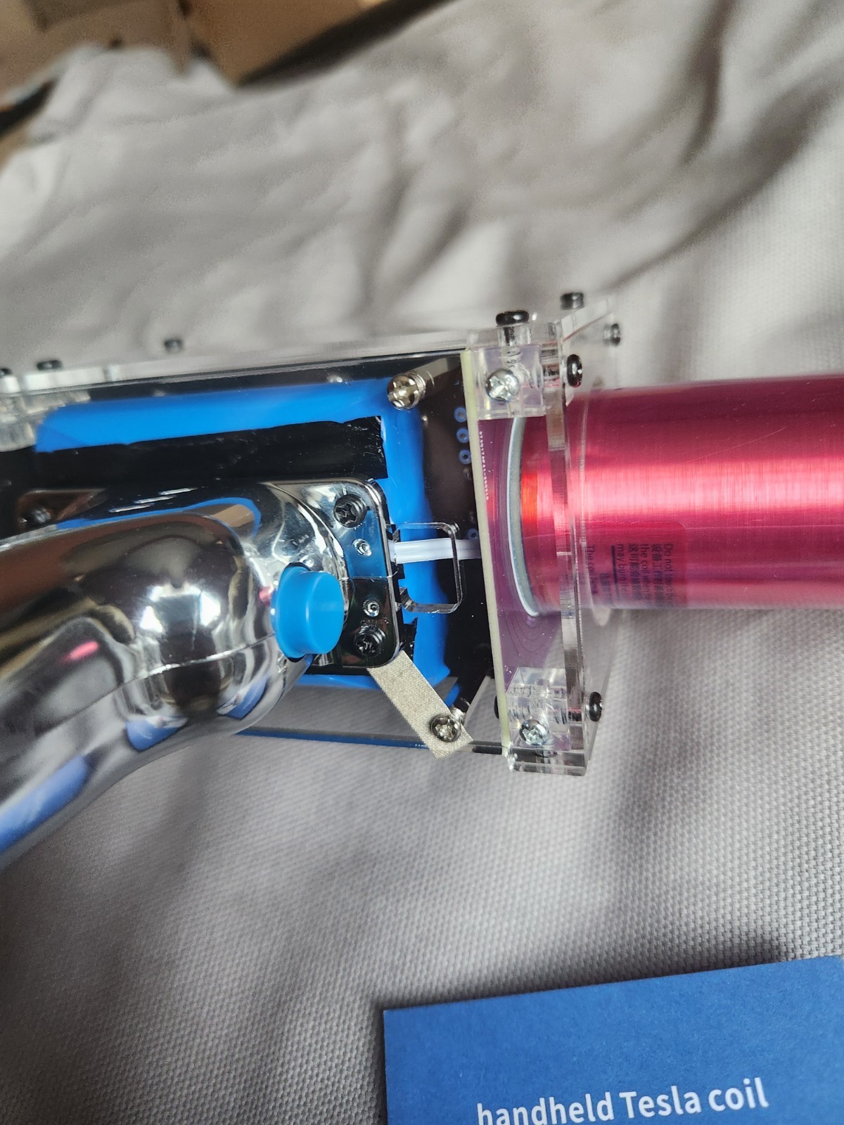 3rd Generation Plus Enhanced (2200mAH) Tesla Coil Gun Magnetic Energy Generator,