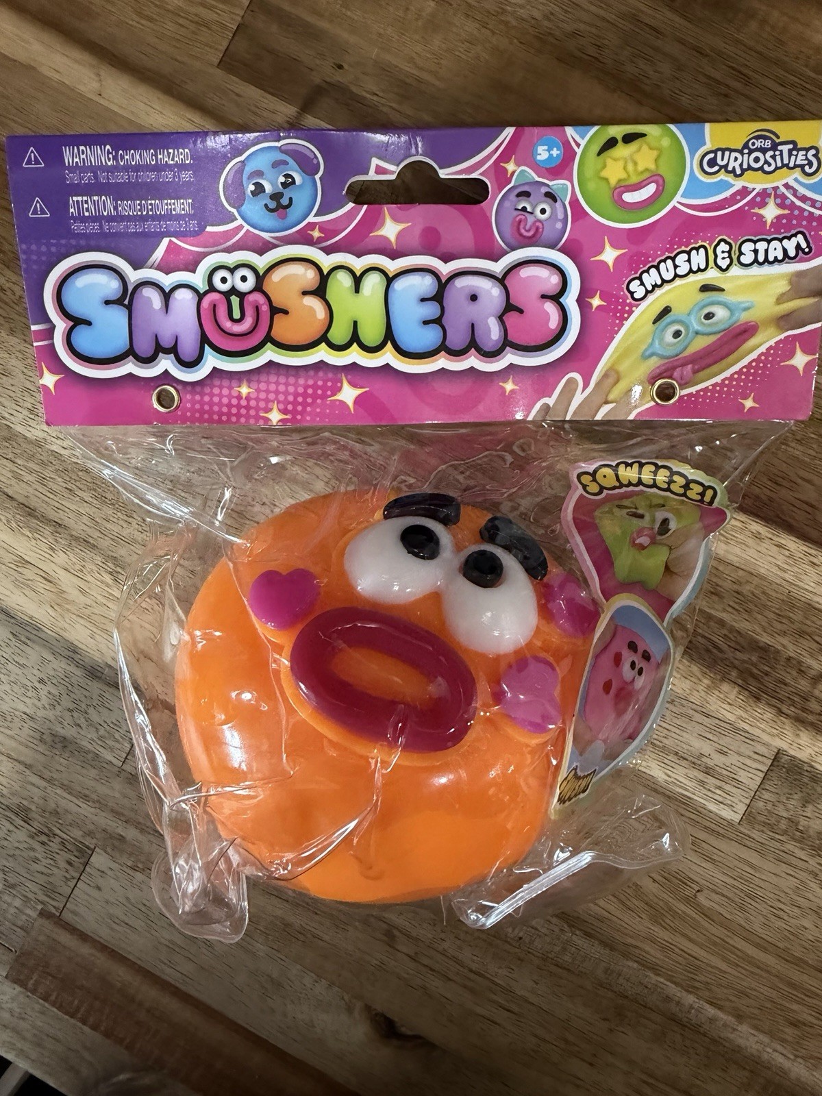 NEW AUTHENTIC RARE Viral ORB Smushers Squishy Toy LOT OF 5 FAST SHIP