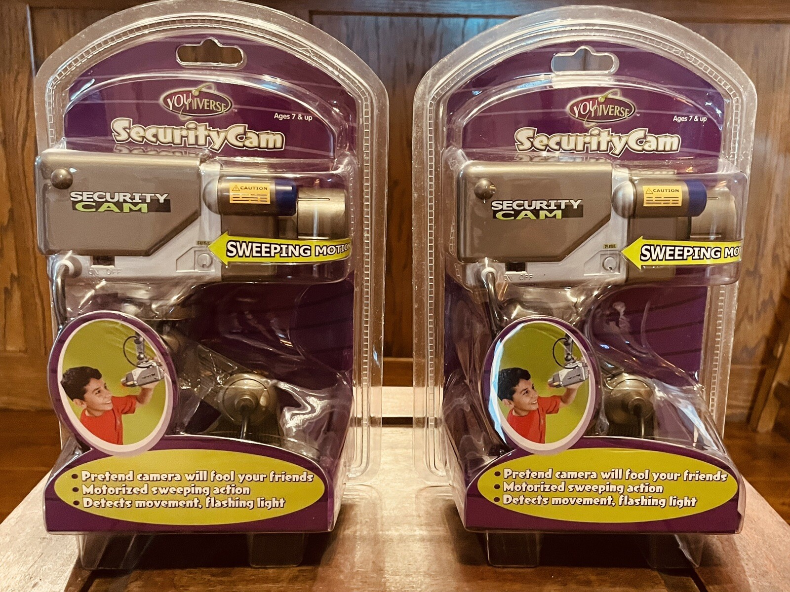 🔥 2 NEW Collector Toy 2004 YoUniverse Security Cam Summit Learning Machine