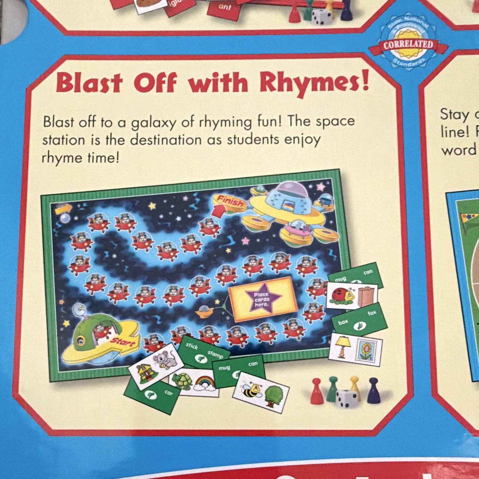 Carson-Dellosa CenterSOLUTIONS Grade K Language Arts Learning Games