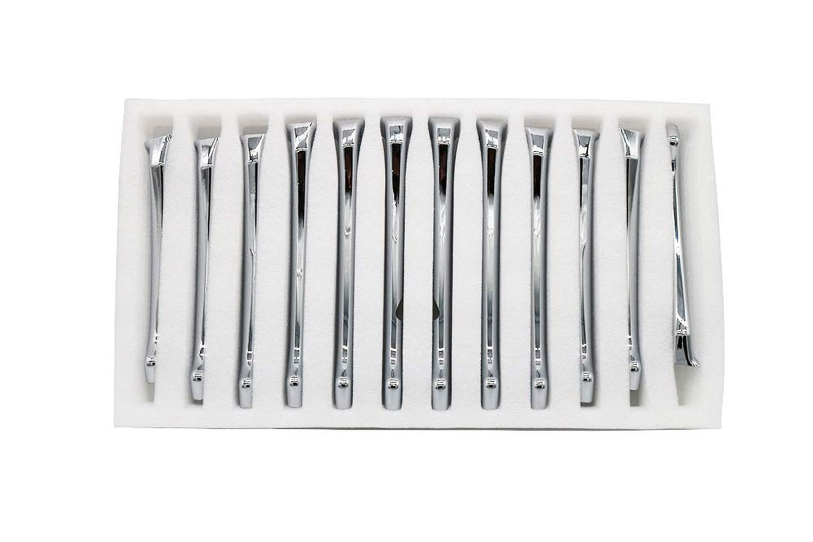 Front Grill Chrome Trim Compatible with Maserati Ghibli 2013 2014 2015 2016 2…