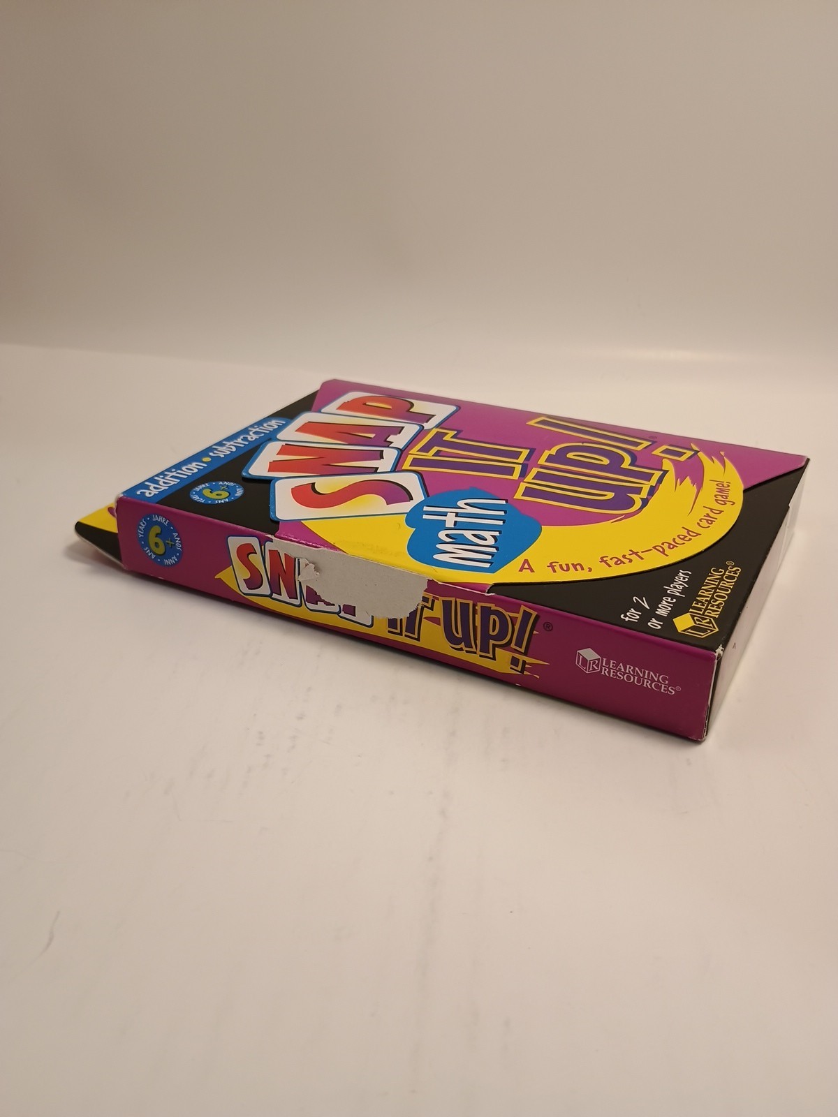 Snap It Up Card Game Lot: Math & Word Families