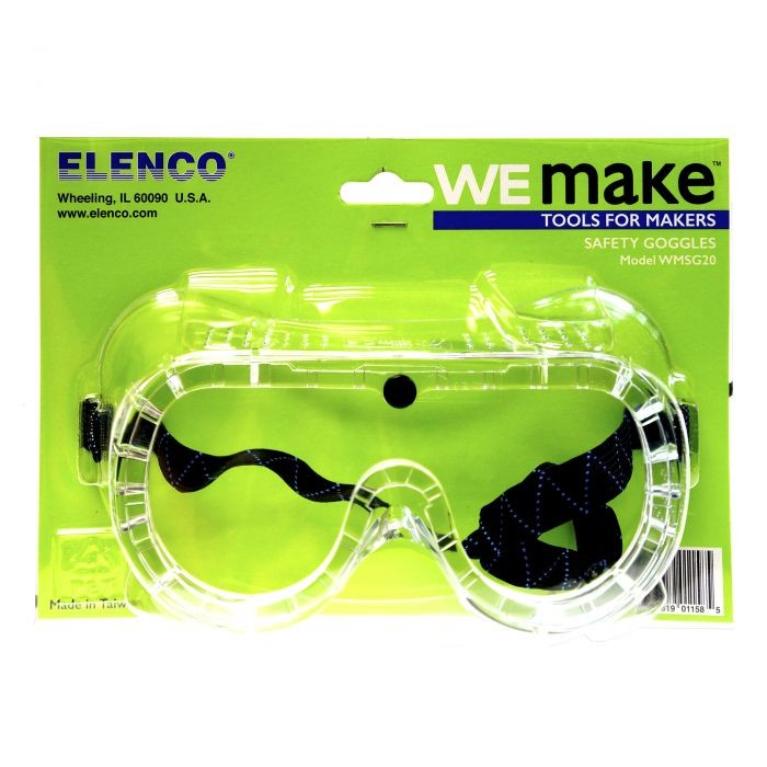 ELENCO – WEmake – Safety Goggles – Ventilated (WMSG20)