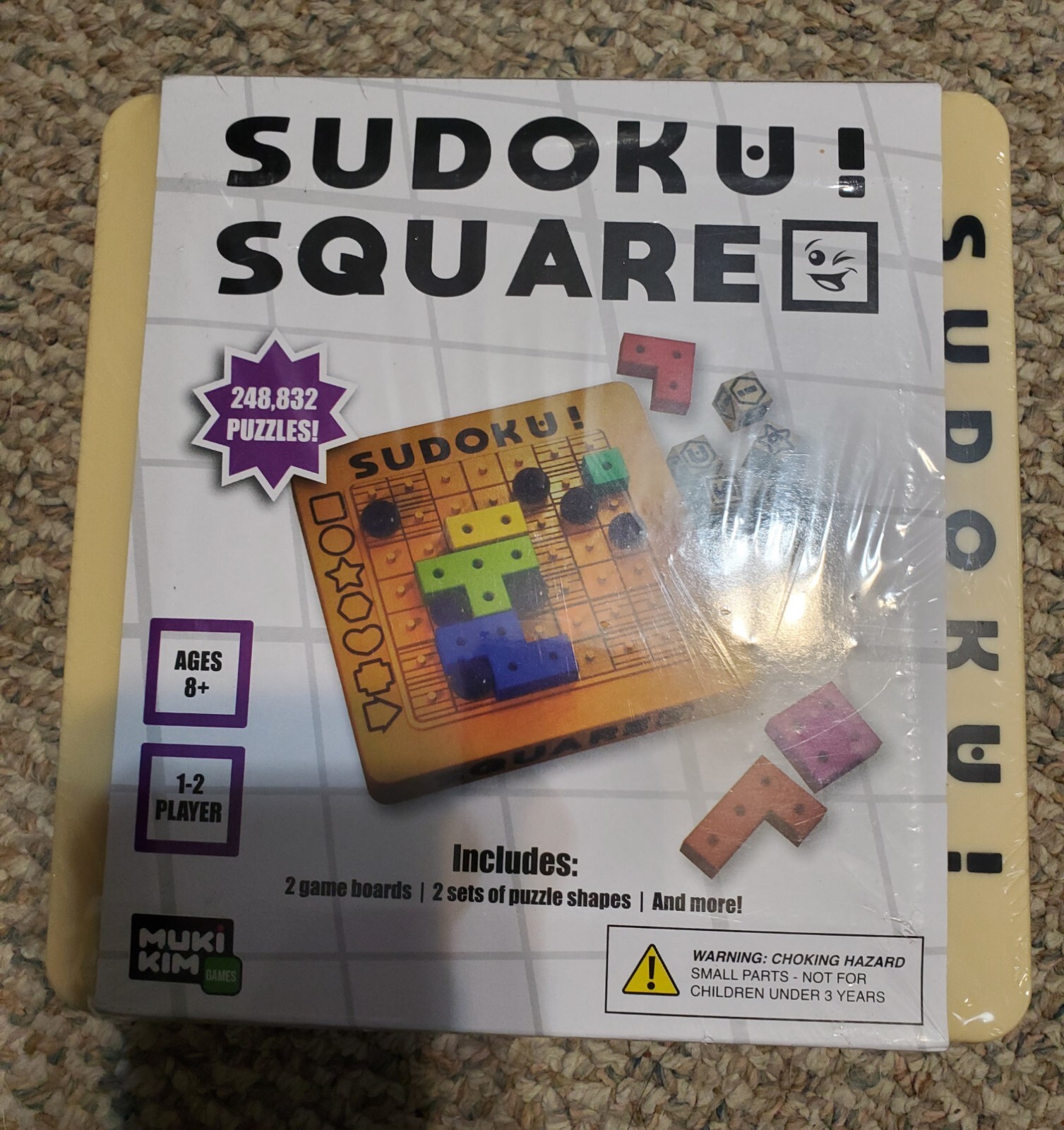 Sudoku Square – Sudoku Strategy with a Twist! 248,832 Solutions STEM Genius Game