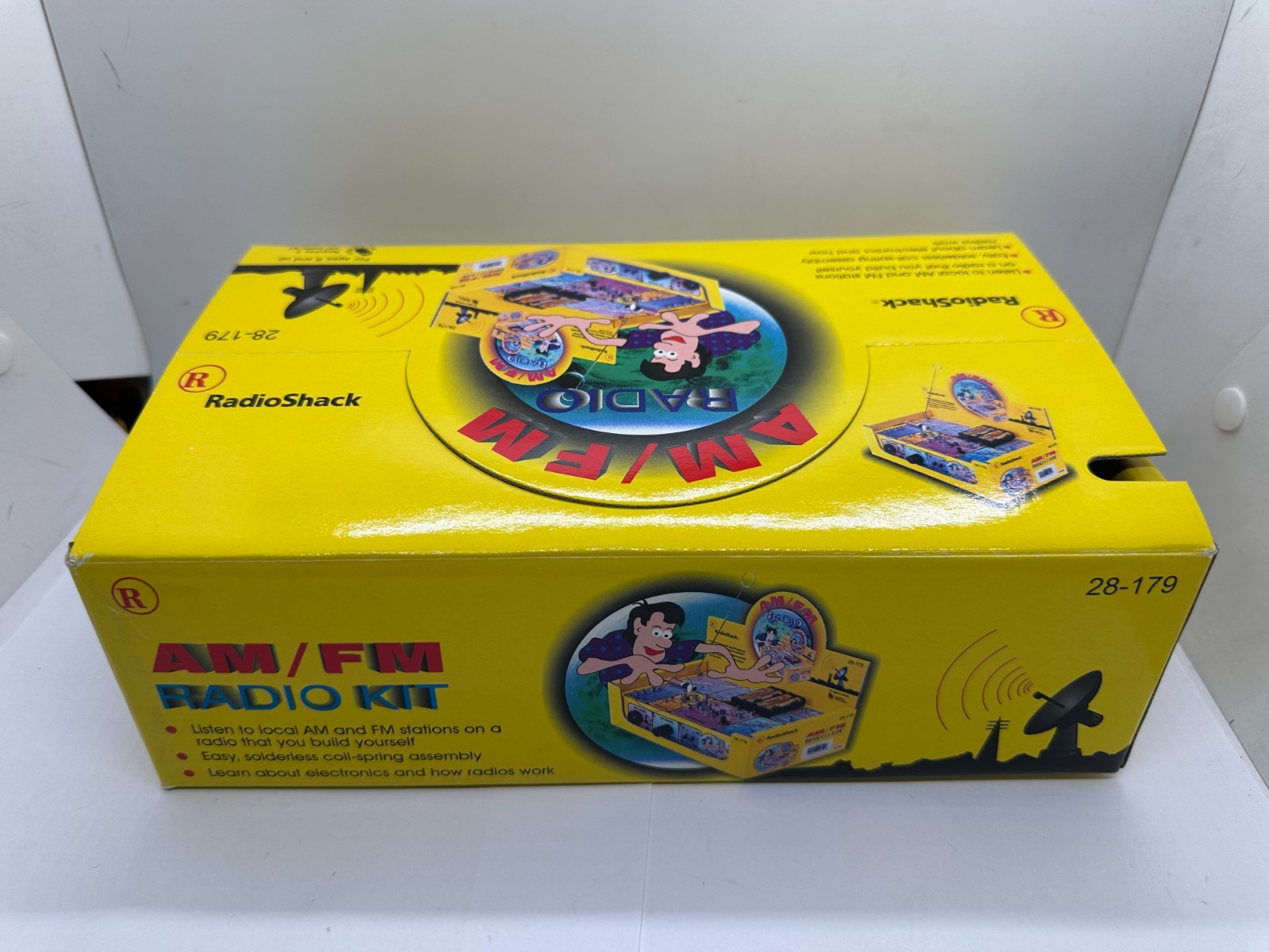 Radio Shack AM/FM Radio Building Kit Unbuilt By Tandy Corp 28-179 NEW (READ)