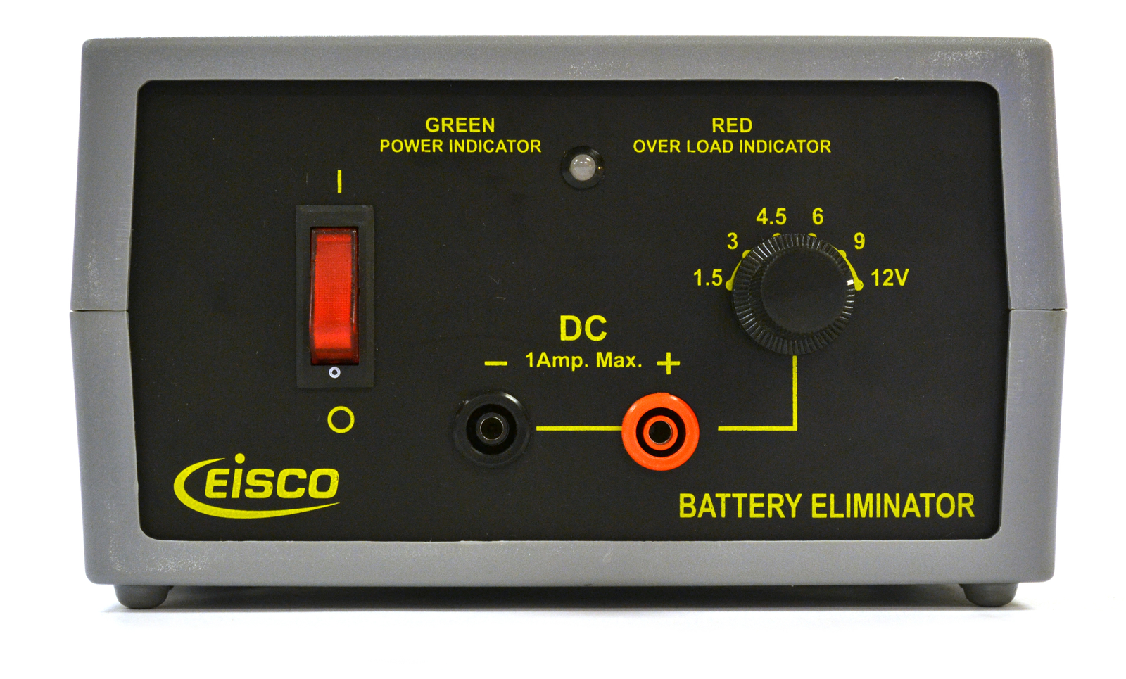 Eisco Labs Battery Eliminator, 1A Max – 1.5, 3, 4.5, 6, 9, or 12V