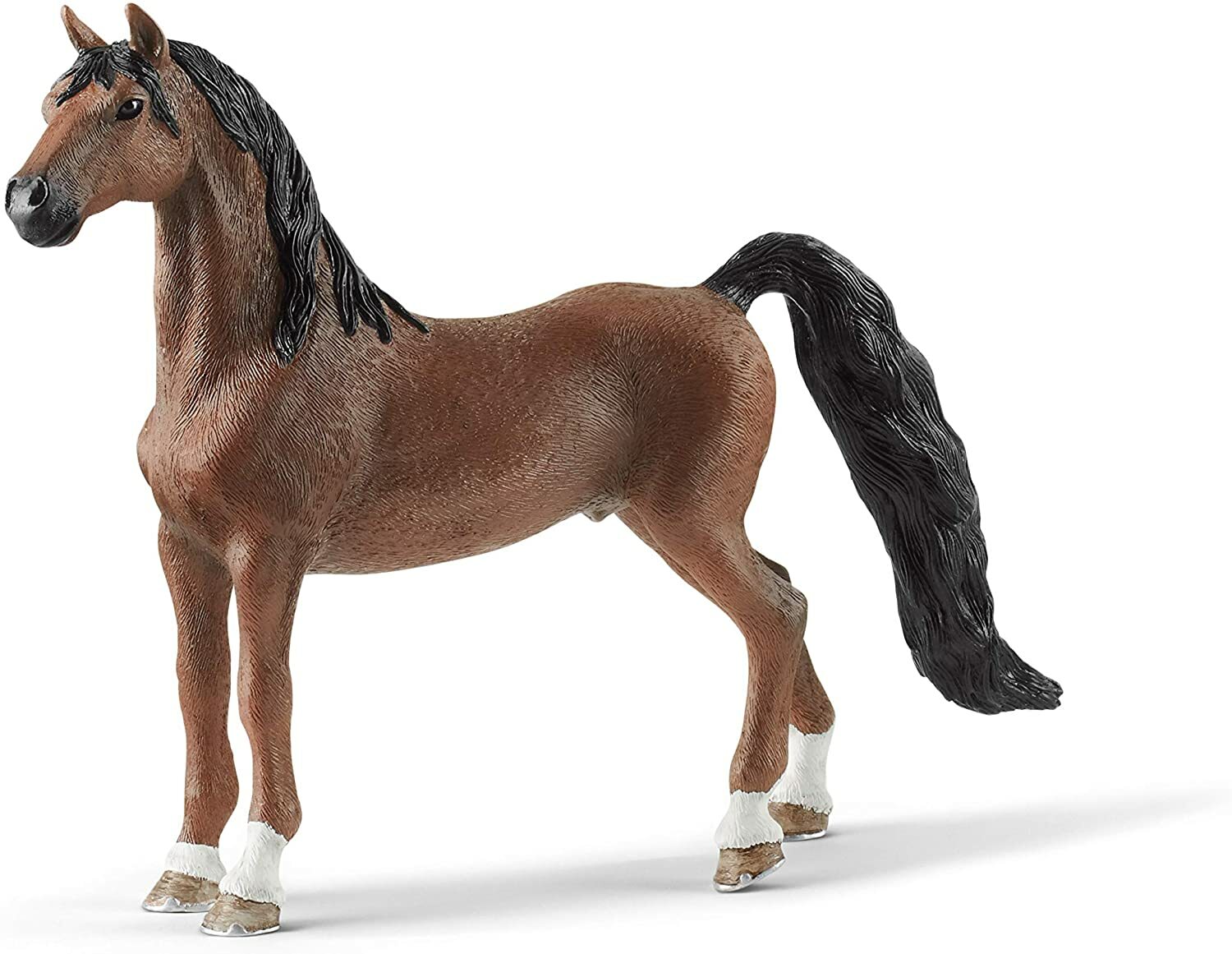 NEW! SCHLEICH Horse Club, Animal Figurine, American Saddlebred Gelding Horse Toy
