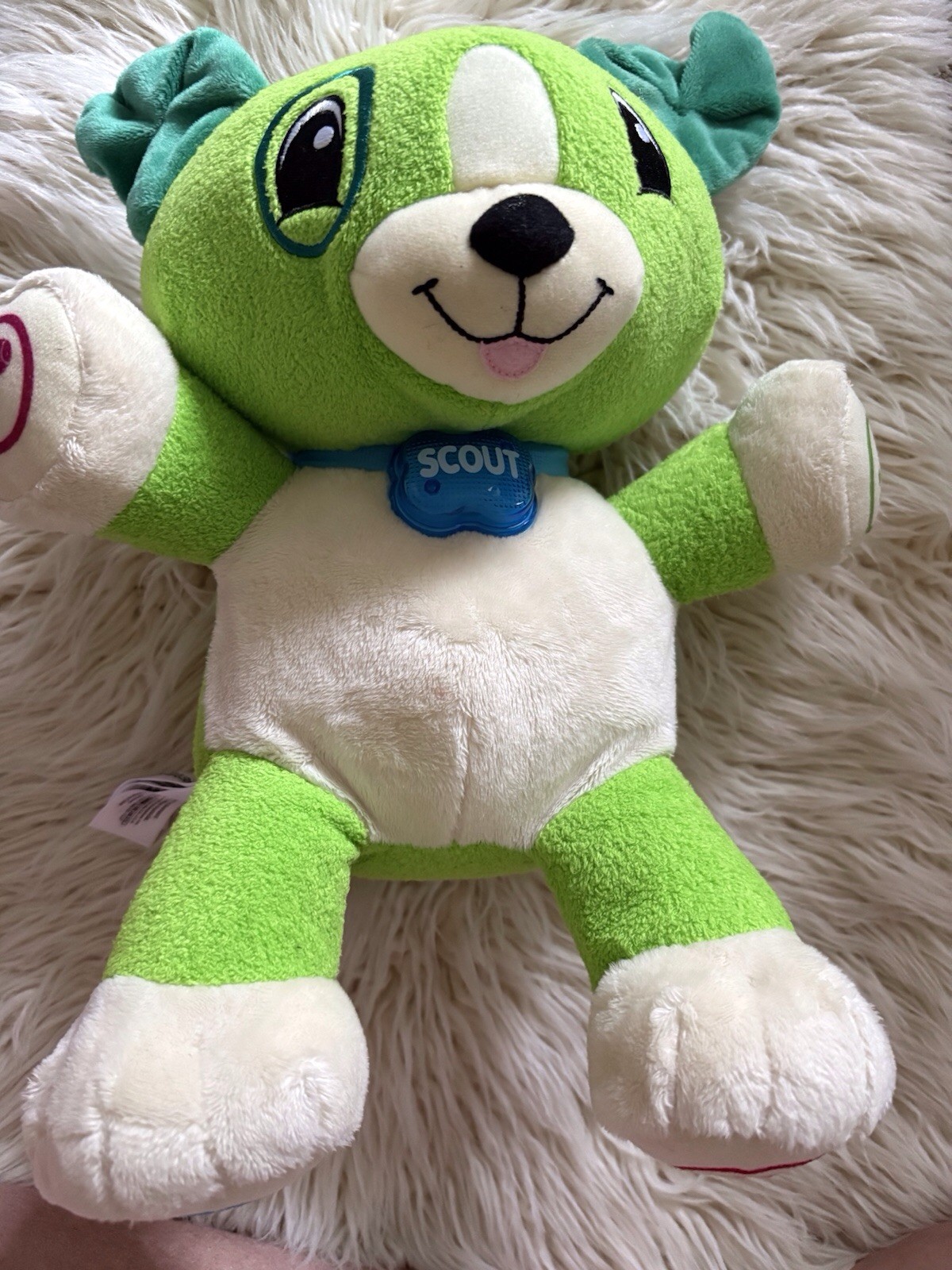 Leapfrog My Pal Scout Plush Puppy Learning Interactive Toy Music Phonics Baby