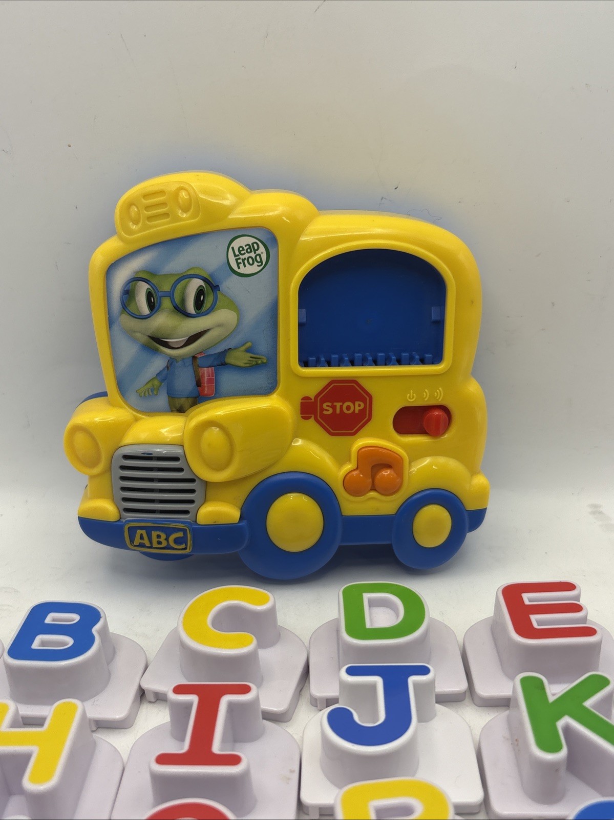 LeapFrog Fridge Phonics Magnetic Alphabet ABC Talking School Bus Complete Set 26
