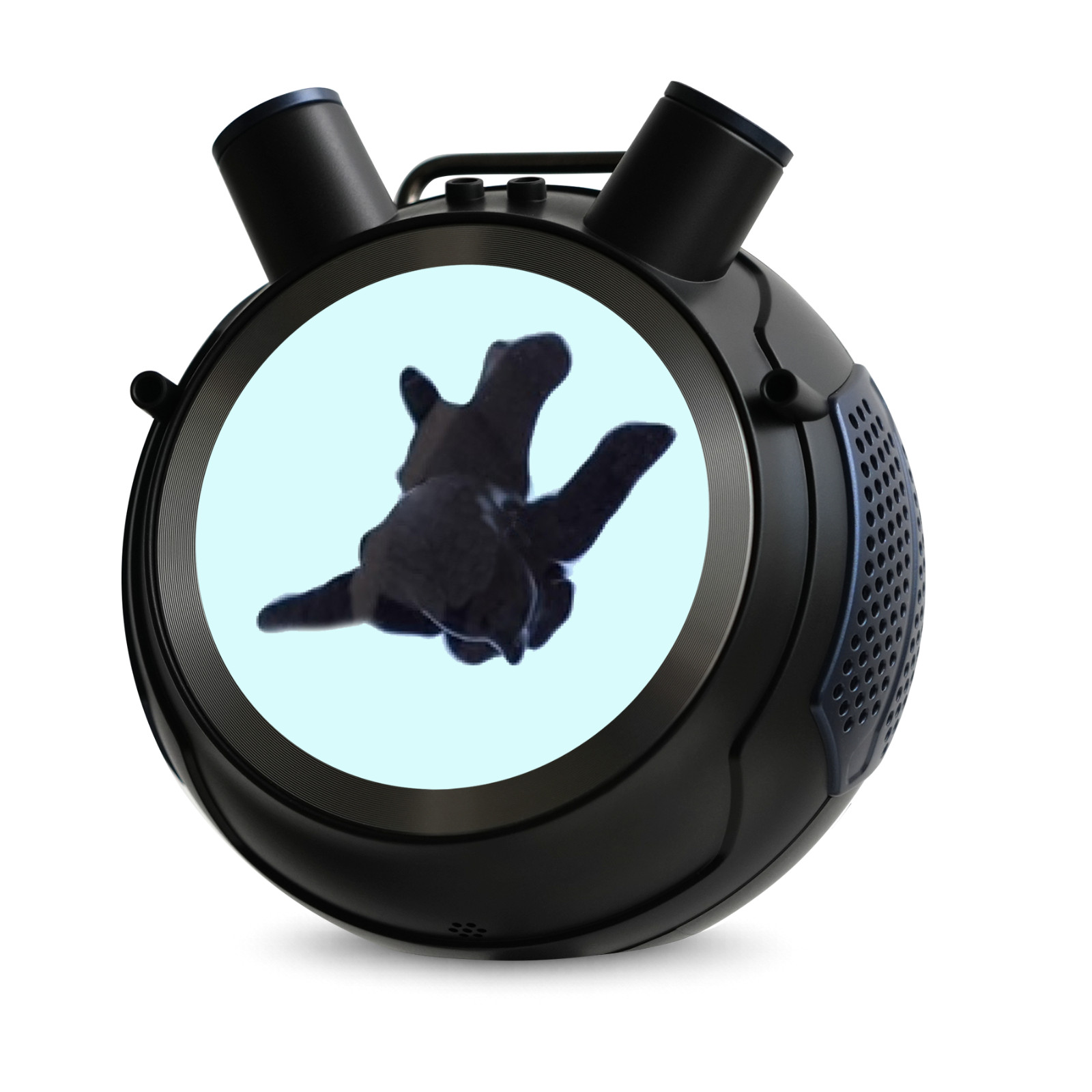 Black – SPIROK ROBO: Magnetic Art Display with Ferrofluid Dancing