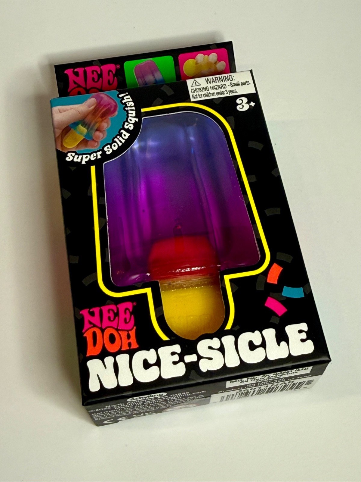 AUTHENTIC NeeDoh Nice-Sicle Purple Popsicle Viral Squishy 🔥 ULTRA RARE