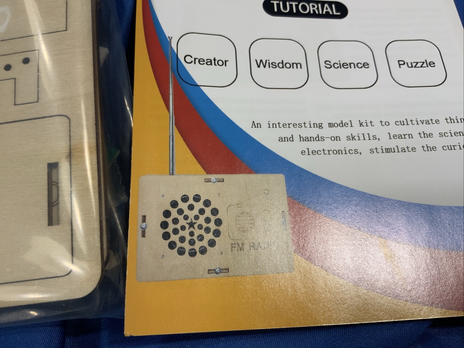 STEM Radio Kit for Kids Homeschool DIY Electronics Science & Circuit Project