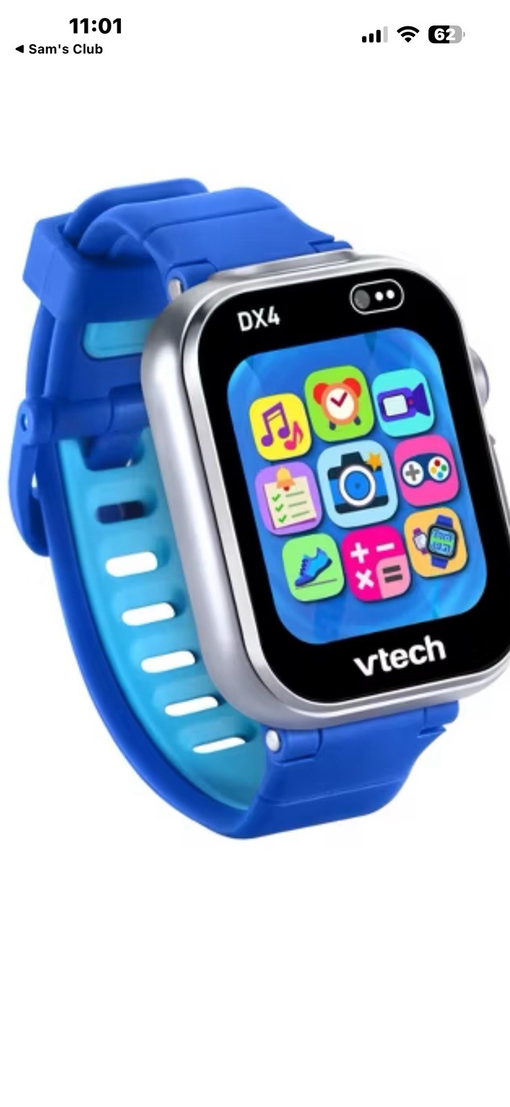 VTech 80-193808 Kidizoom Smartwatch DX2 Smart Watch – Blue