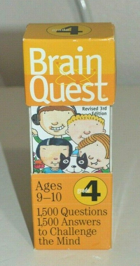 Brain Quest Grade 4 Ages 9-10 Revised 3rd Edition