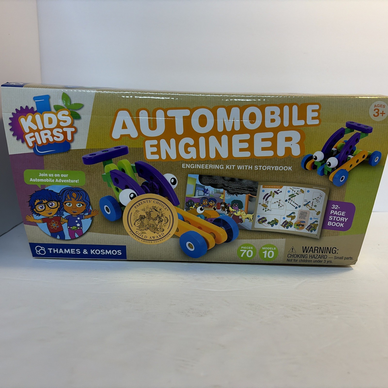 THAMES & KOSMOS – KIDS FIRST AUTOMOBILE ENGINEER KIT WITH STORYBOOK (NEW)