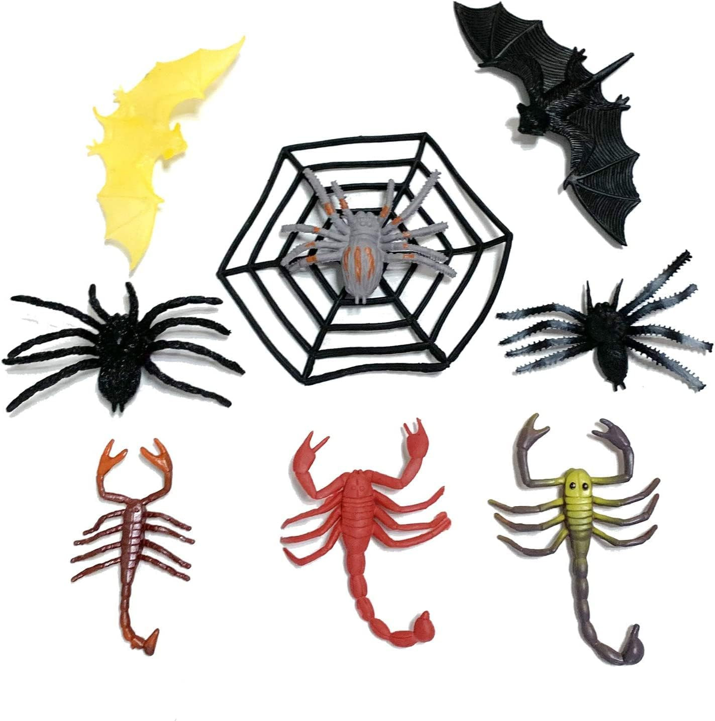 Realistic Insect Toy Figures for Kids, 45Pack Colorful Assorted Play Bugs for…
