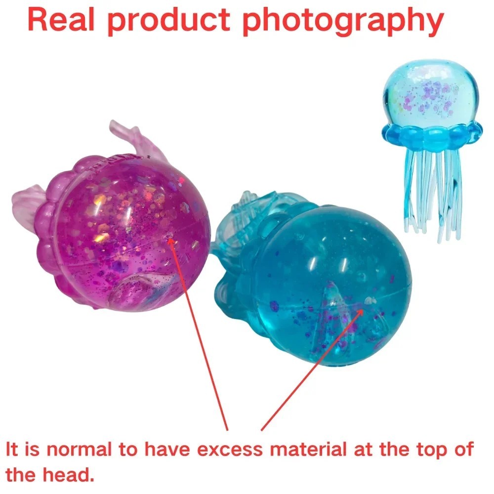 NeeDoh Jellyfish Cube Squishy Stress Relief Fidget Sensory Toy With Box A