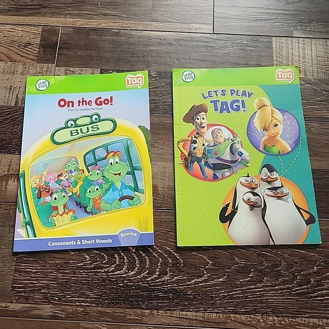 Lot of 15 Leap Frog Tag & Leap Reader Books – NO PEN – Hardcover & Paper Back
