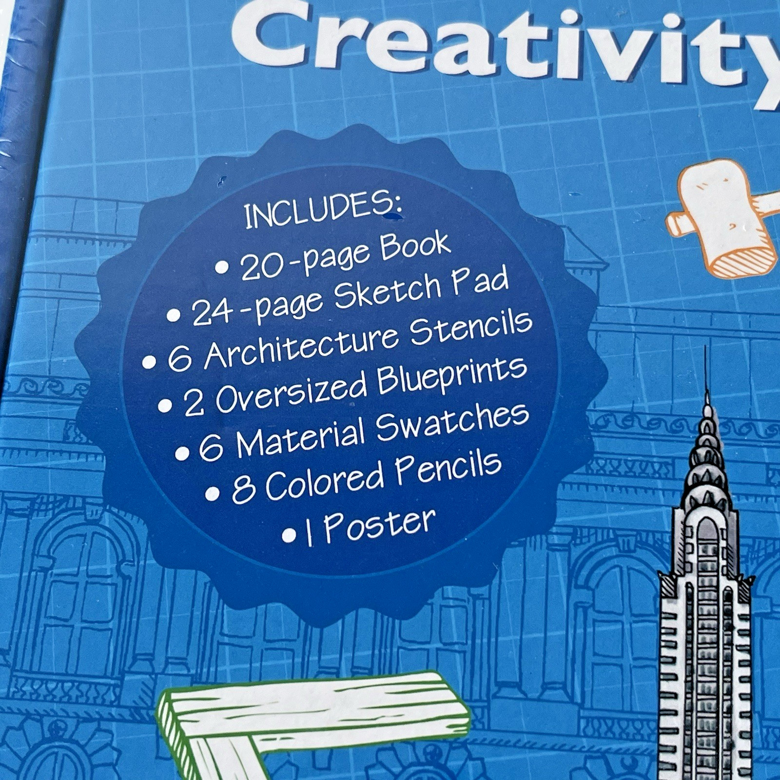 Introduction 2 Architecture Creativity Set & Book 5-16 yrs by Bendon SEALED NEW