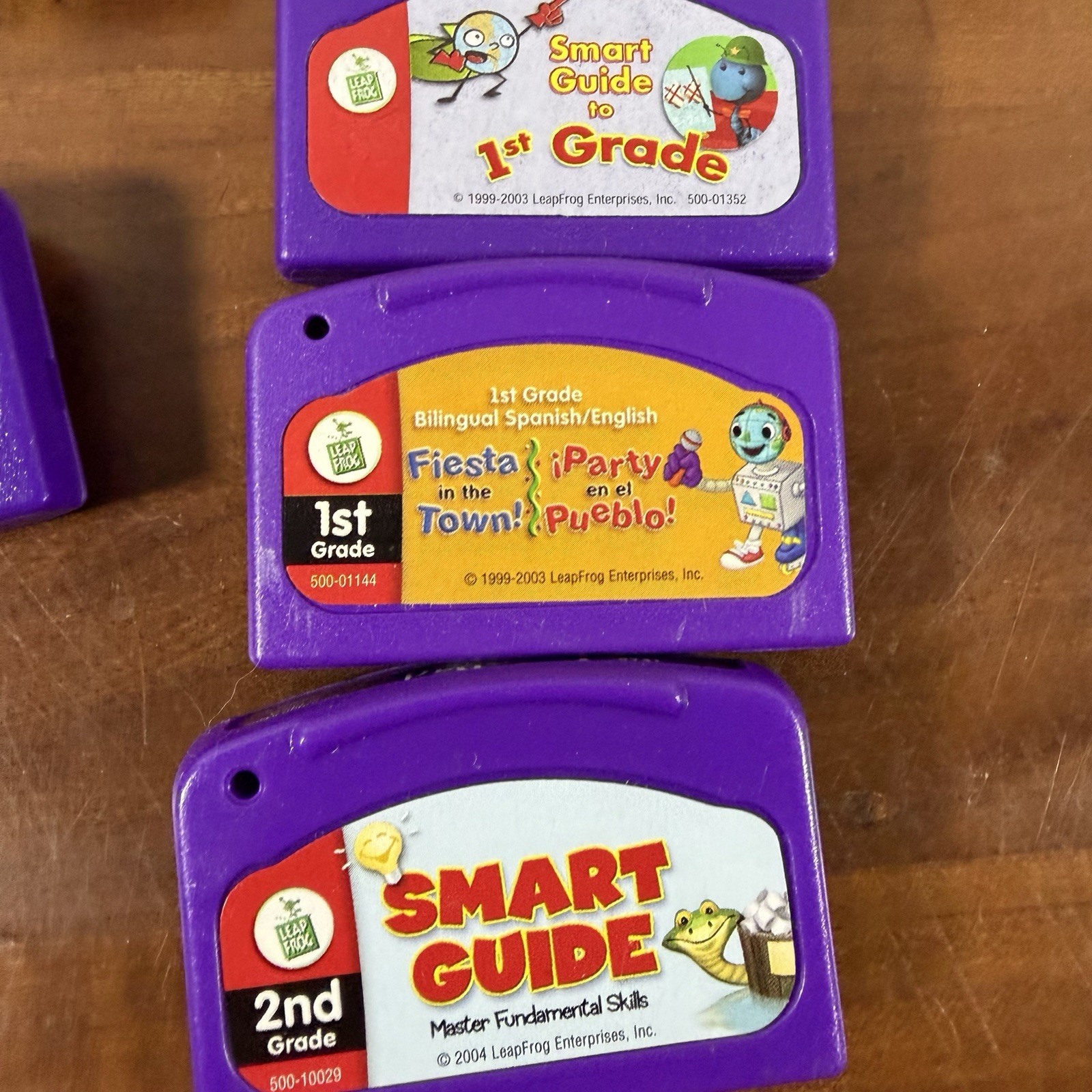 Lot of 12 LeapFrog LeapPad 1999-2004 Various Cartriges Learn to Read Phonics
