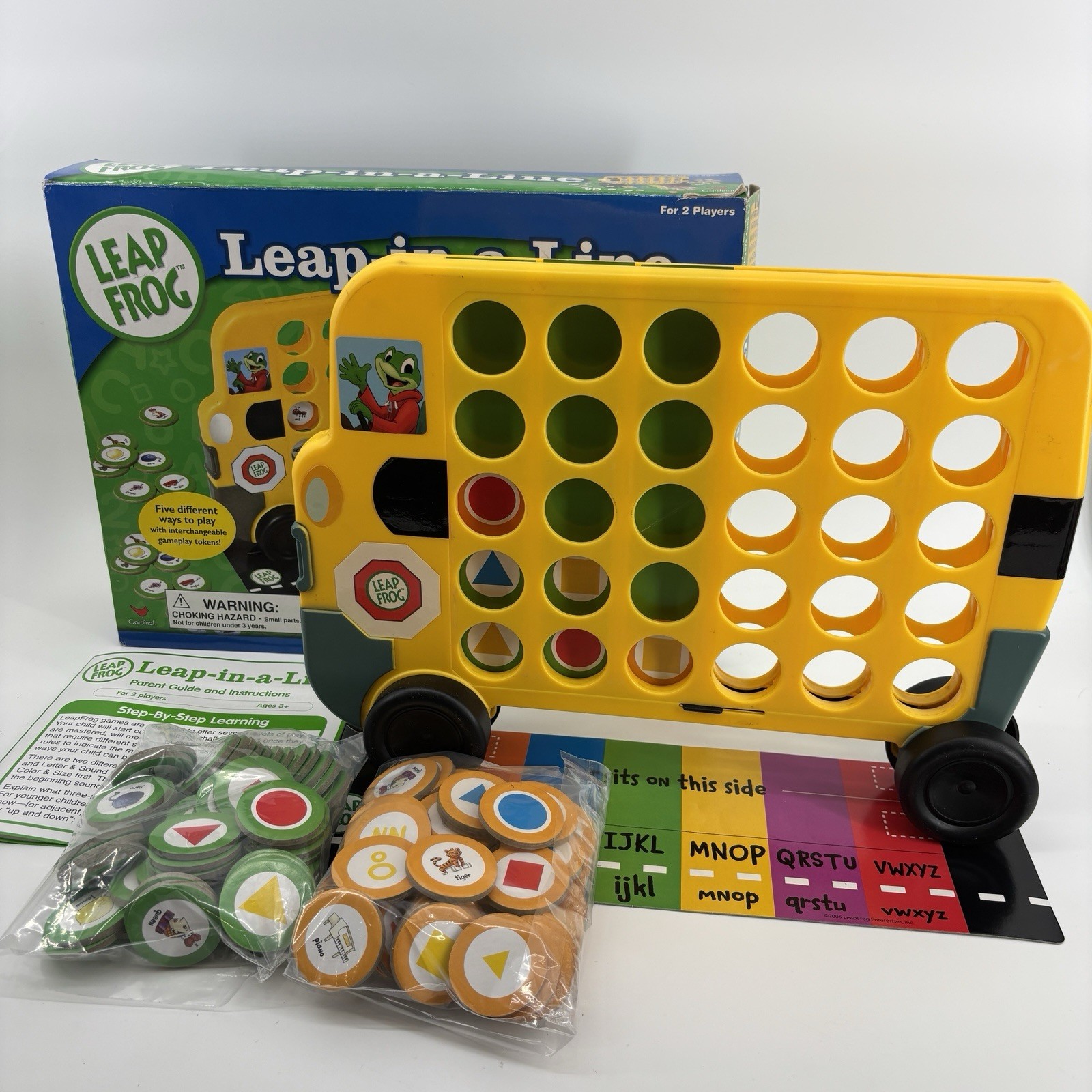 Leap Frog Leap in a Line Ready for School Skills 3+ Yrs 2005 Complete Preschool