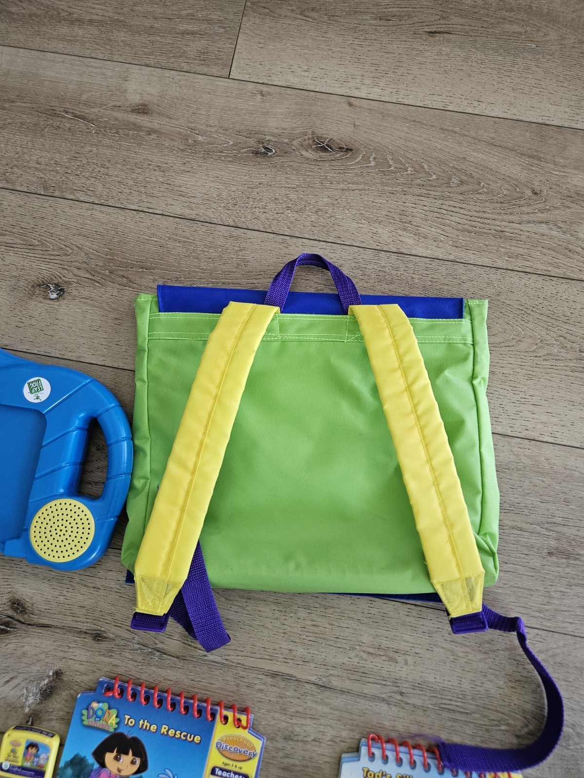Clean Tested LeapFrog My First LeapPad Interactive Learning, Carry Case & Books