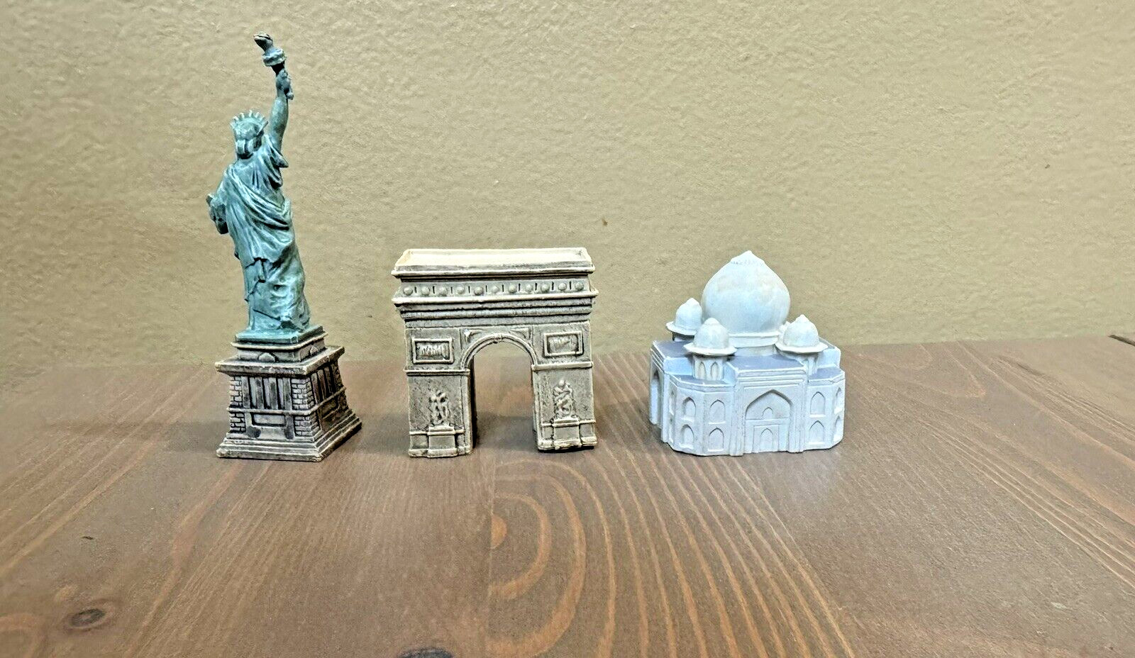 Lot of 3 Toob Safari Ltd Educational Around The World Mini Figure Buildings