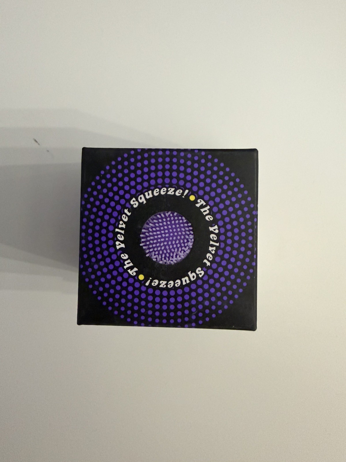 Purple Needoh FUZZ BALL Flower Power Nee Doh Squish Stress Ball NEE-DOH Fuzzball