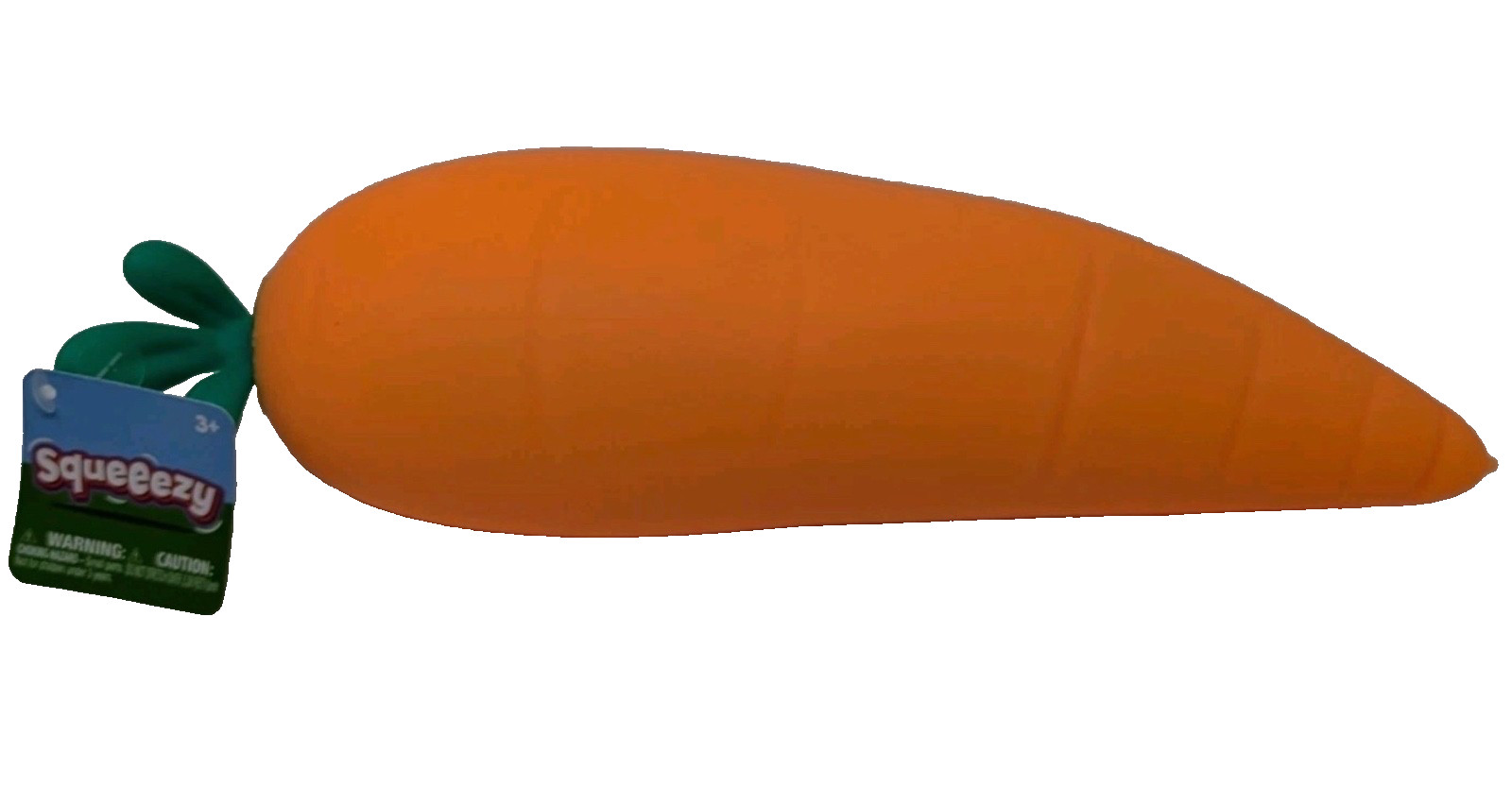 Sunny Days Jumbo Squeezy Carrot Orange Squishy Toy Stress Relief Sensory Easter