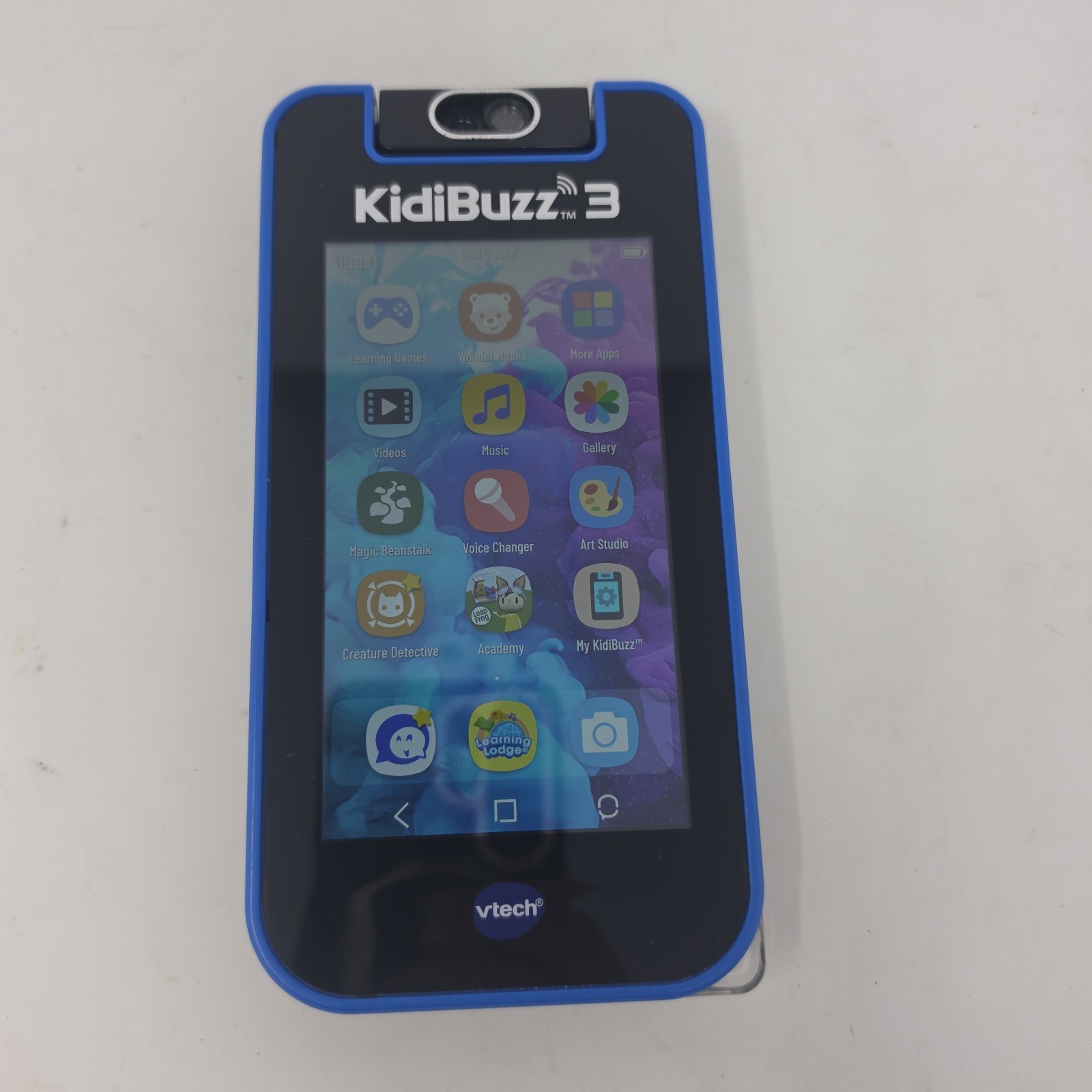 VTech KidiBuzz 3 Smart Device – Blue TESTED FACTORY RESET