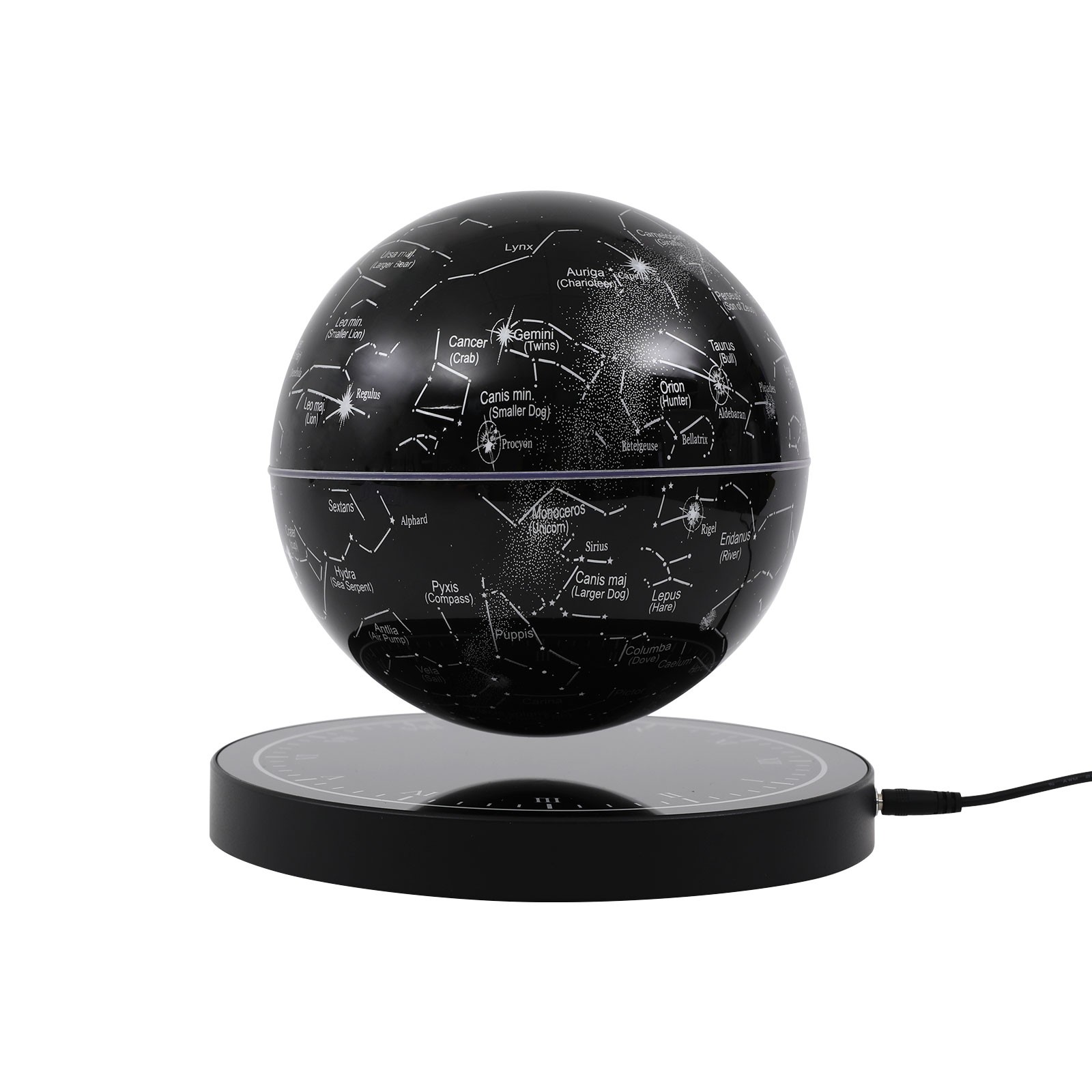 Magnetic Levitating Globe with LED Floating Globe Auto-Rotating Globe with Base