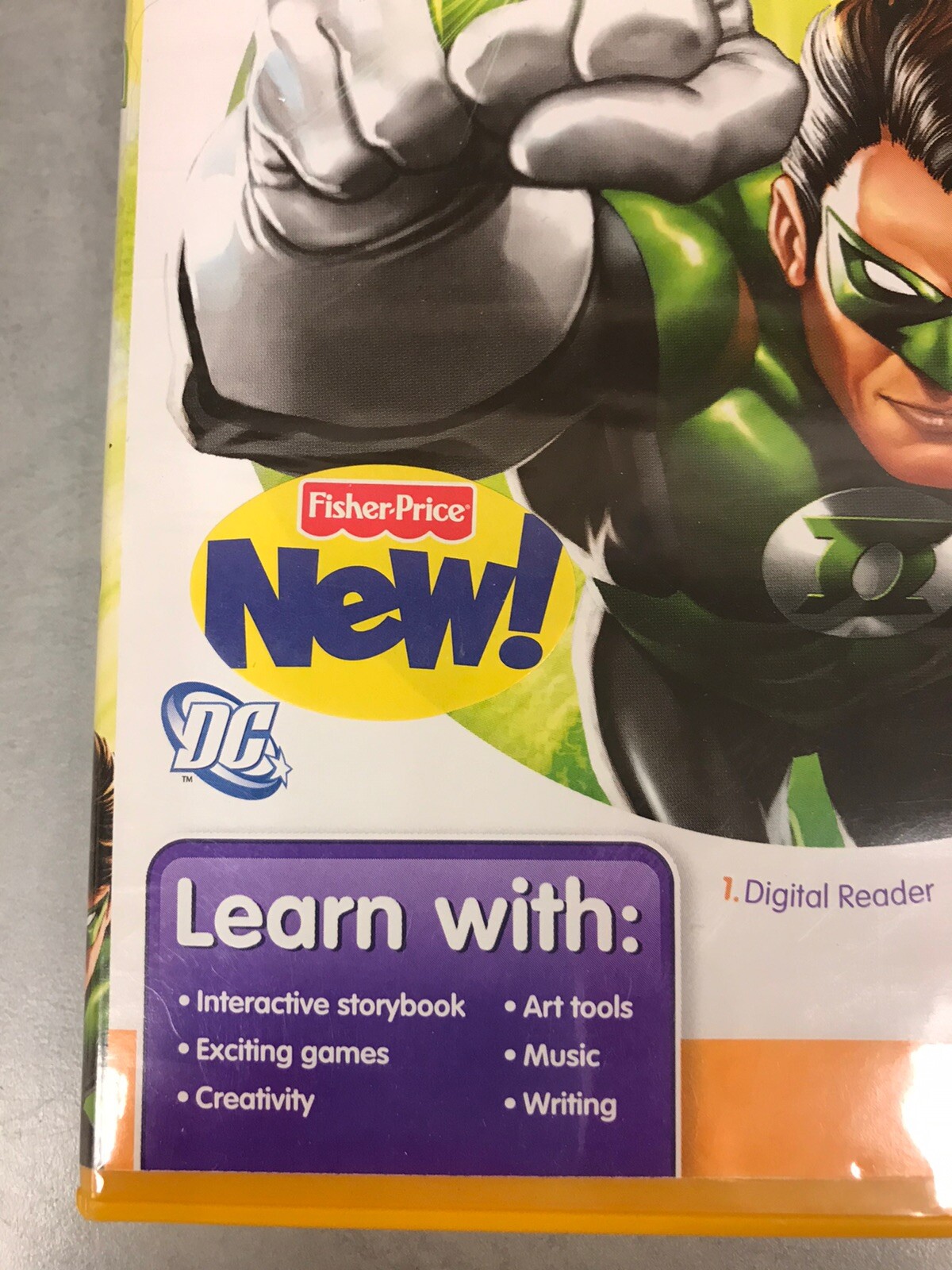 Fisher Price iXL Learning System Green Lantern 3-7yrs 3D Glasses Interactive