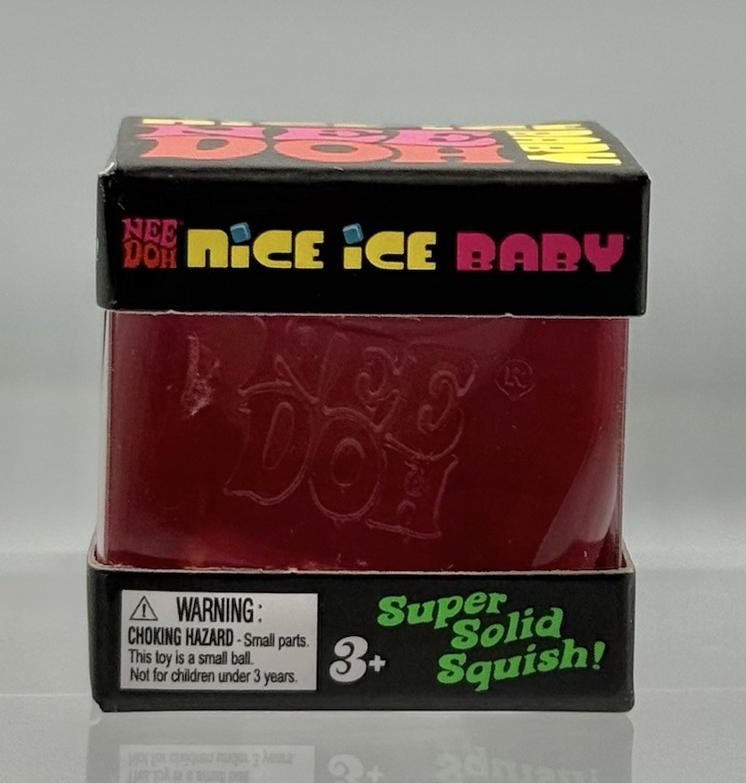 Needoh Squishy Nice Ice Baby Viral CUBE BRAND NEW-IN BOX AUTHENTIC BLUE