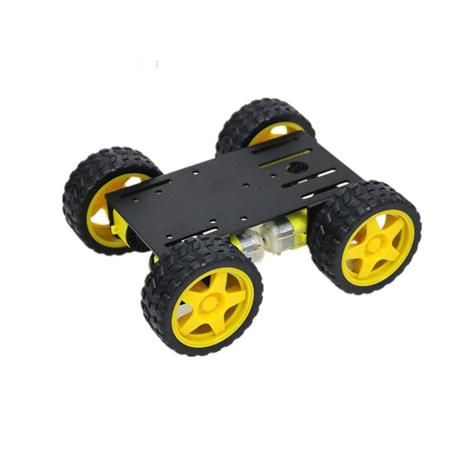 Premium 4WD Smart Robot Car Chassis Platform Kit for Arduino, Raspberry Pi, M…