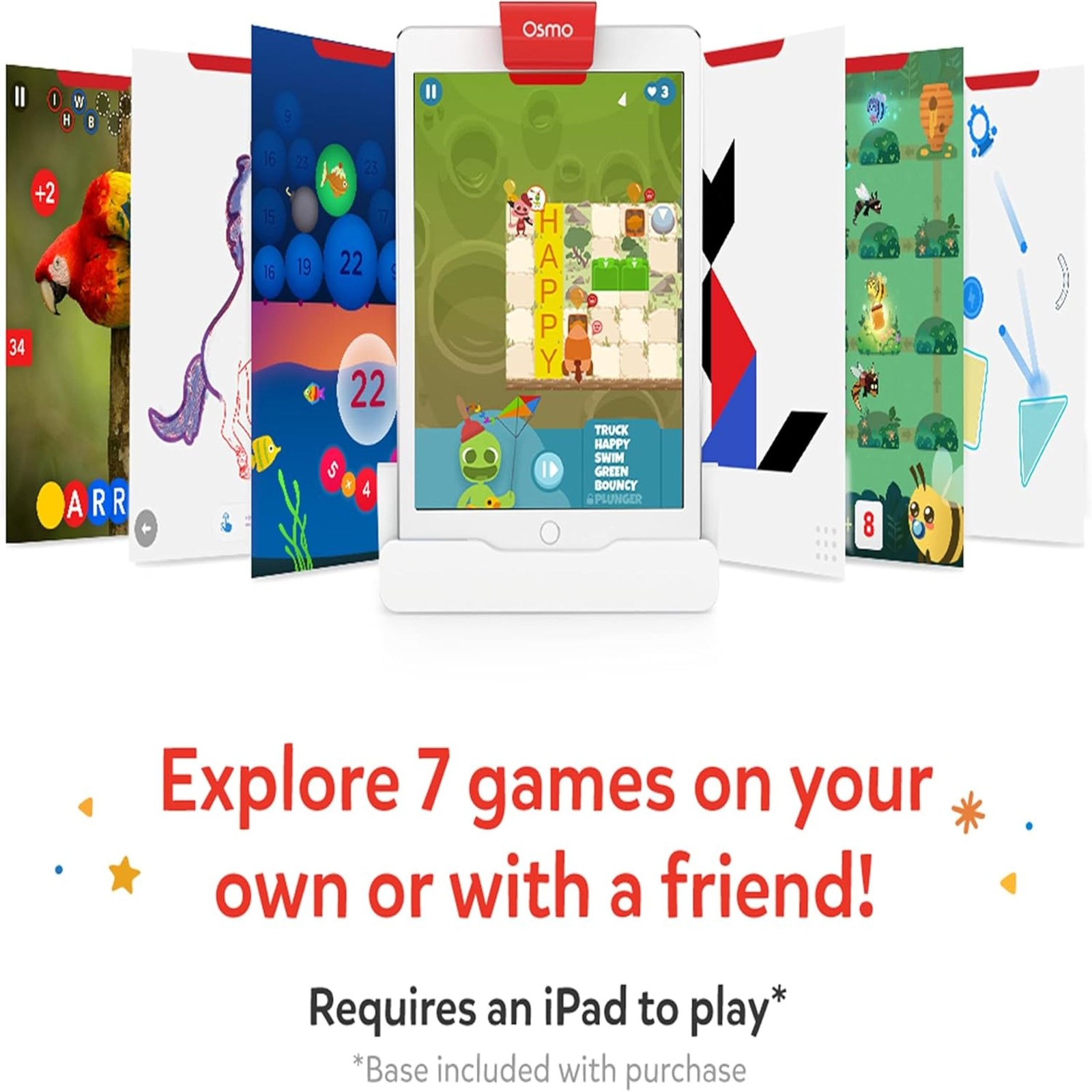 Genius Starter Kit for Kids Ages 6–10 | 7 Educational Learning Games | iPad C…