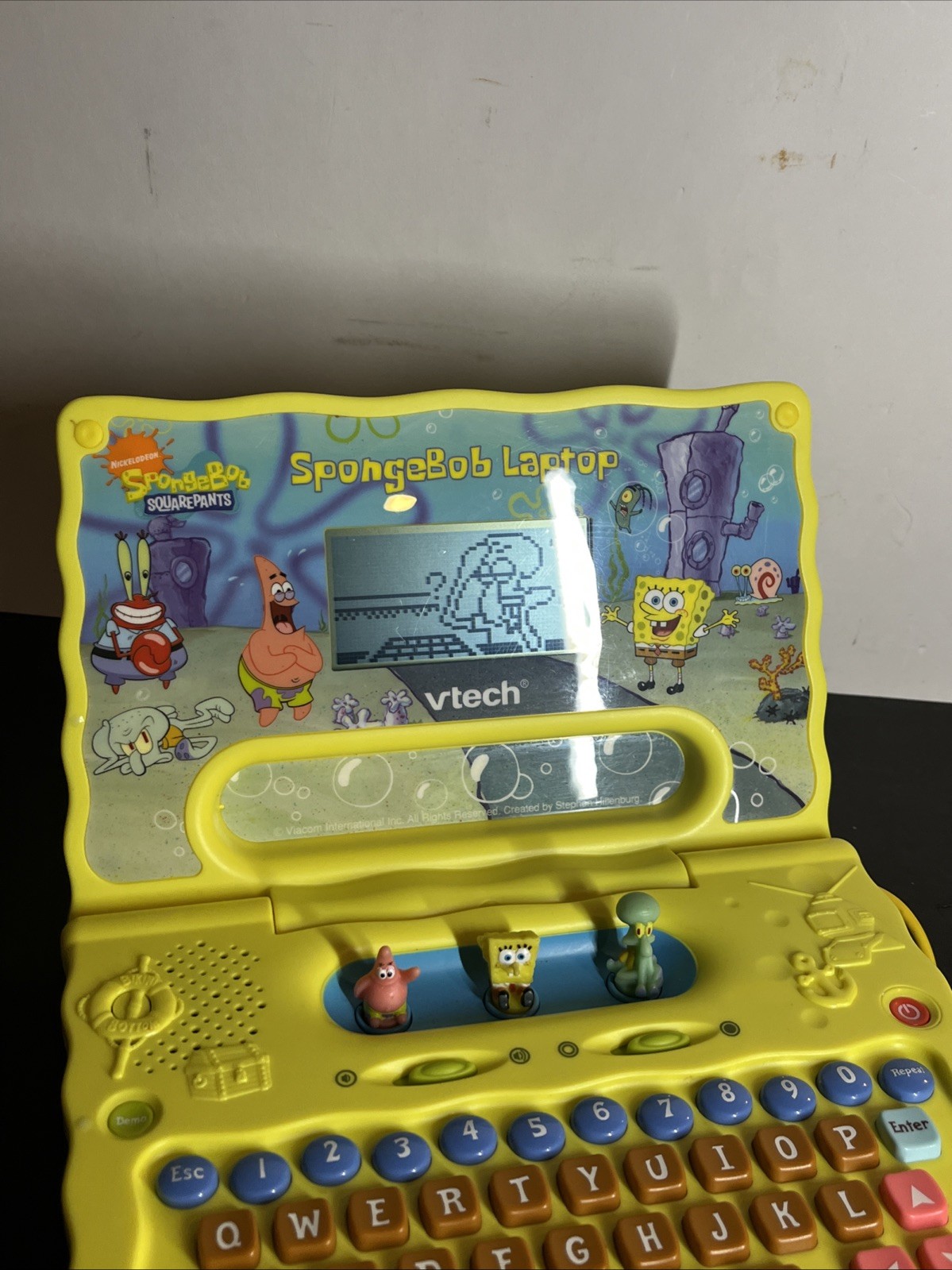 Vtech SpongeBob SquarePants 15 Activity Educational Laptop Vintage – Works great