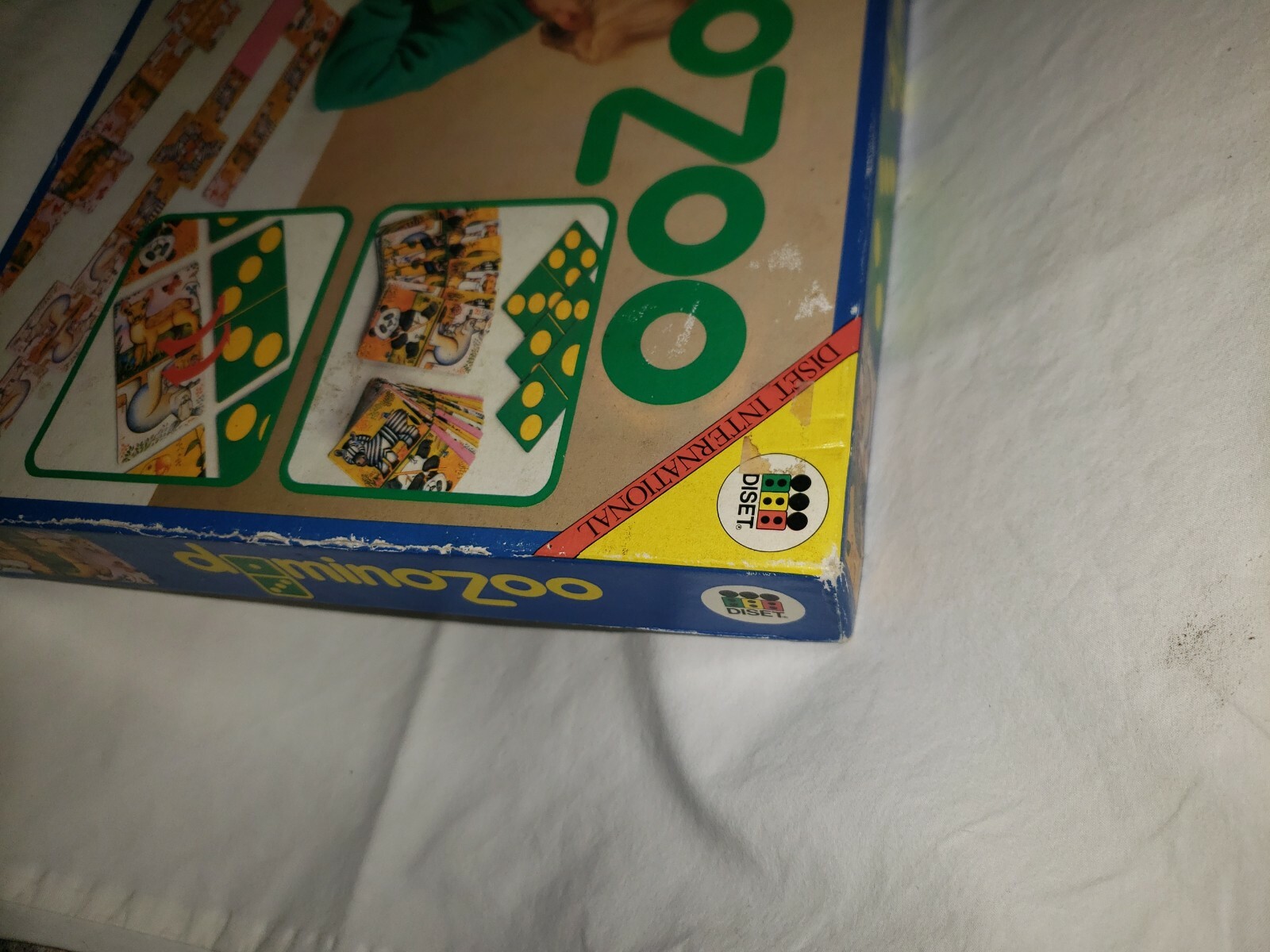 Vintage 1980s Domino Zoo Diset International Spain Extremely Rare W/Box NR 3130