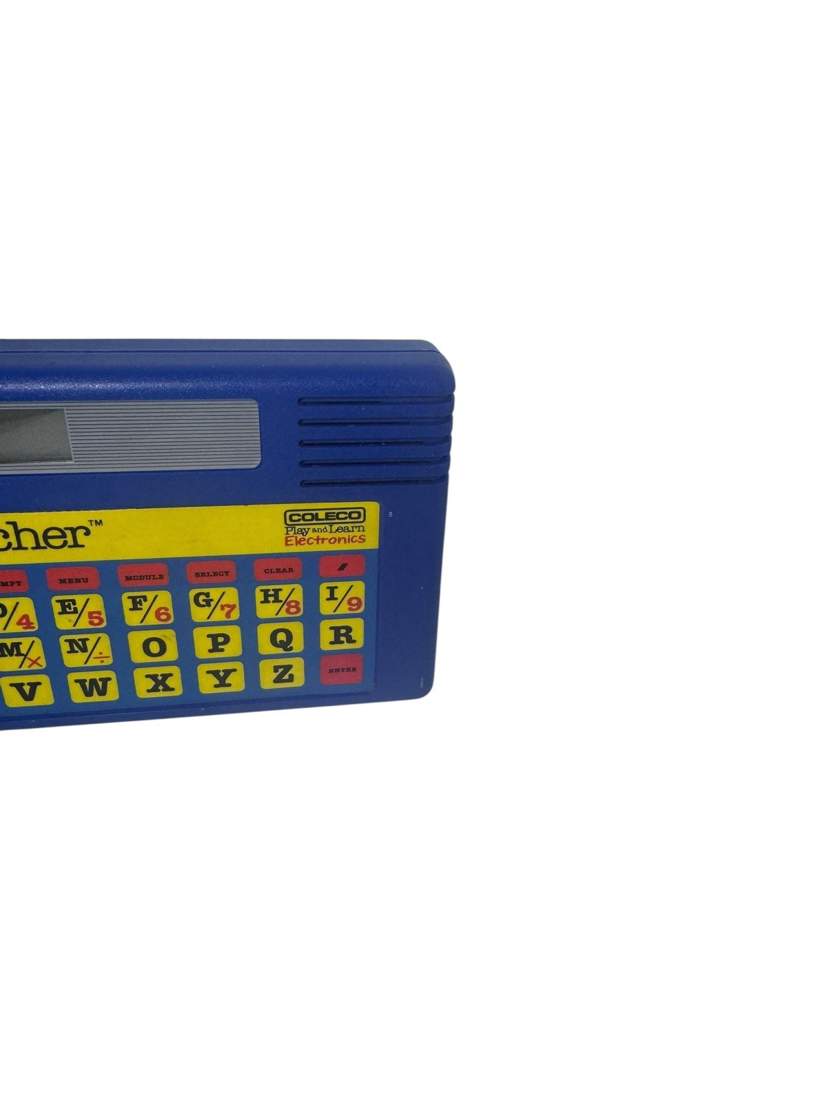 Talking Teacher Spelling Math Electronic Learning by Coleco 1985 Vintage Tested