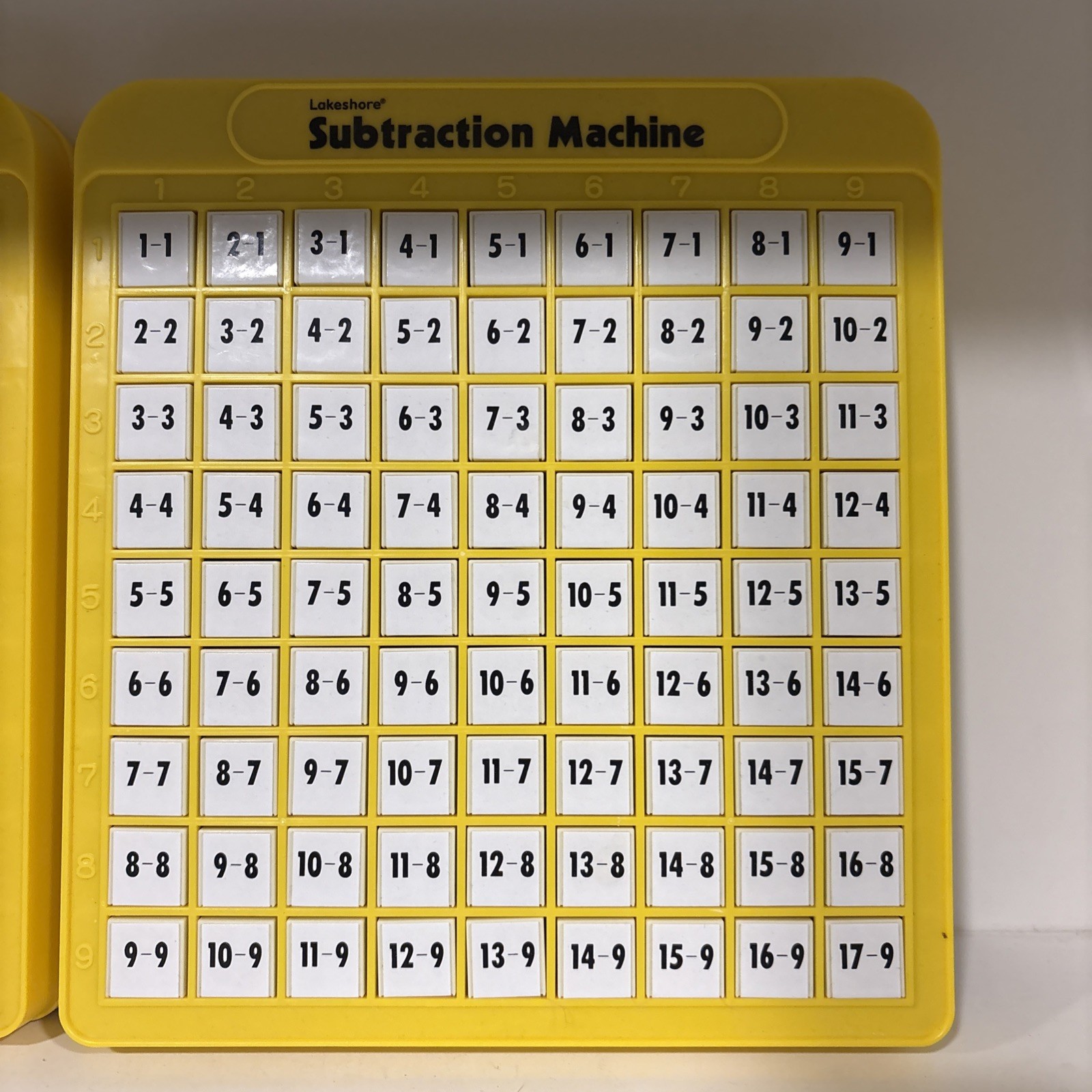 Lakeshore Addition & Subtraction Machine w/ Push Buttons Cool Math Learning Toy