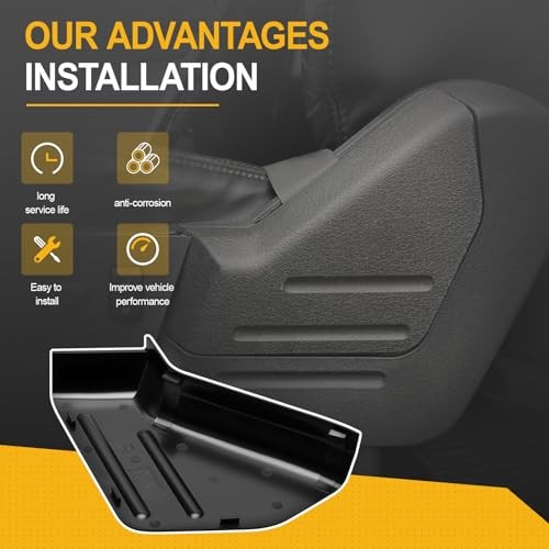 Front Passenger Right Seat Trim Cover Compatible with 2009-2014 F150 2010-2014