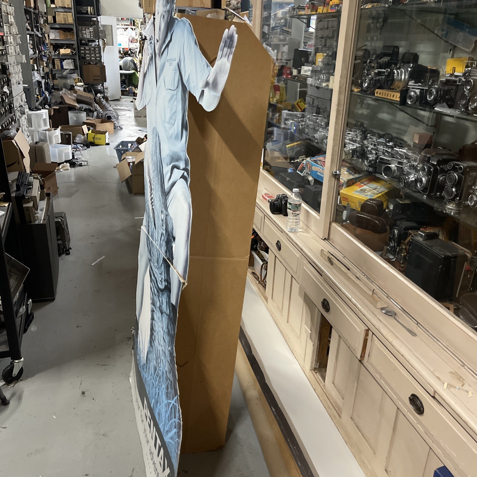 Steve Irwin Crocodile Hunter Australia Zoo Life size Cardboard Standup Pentax